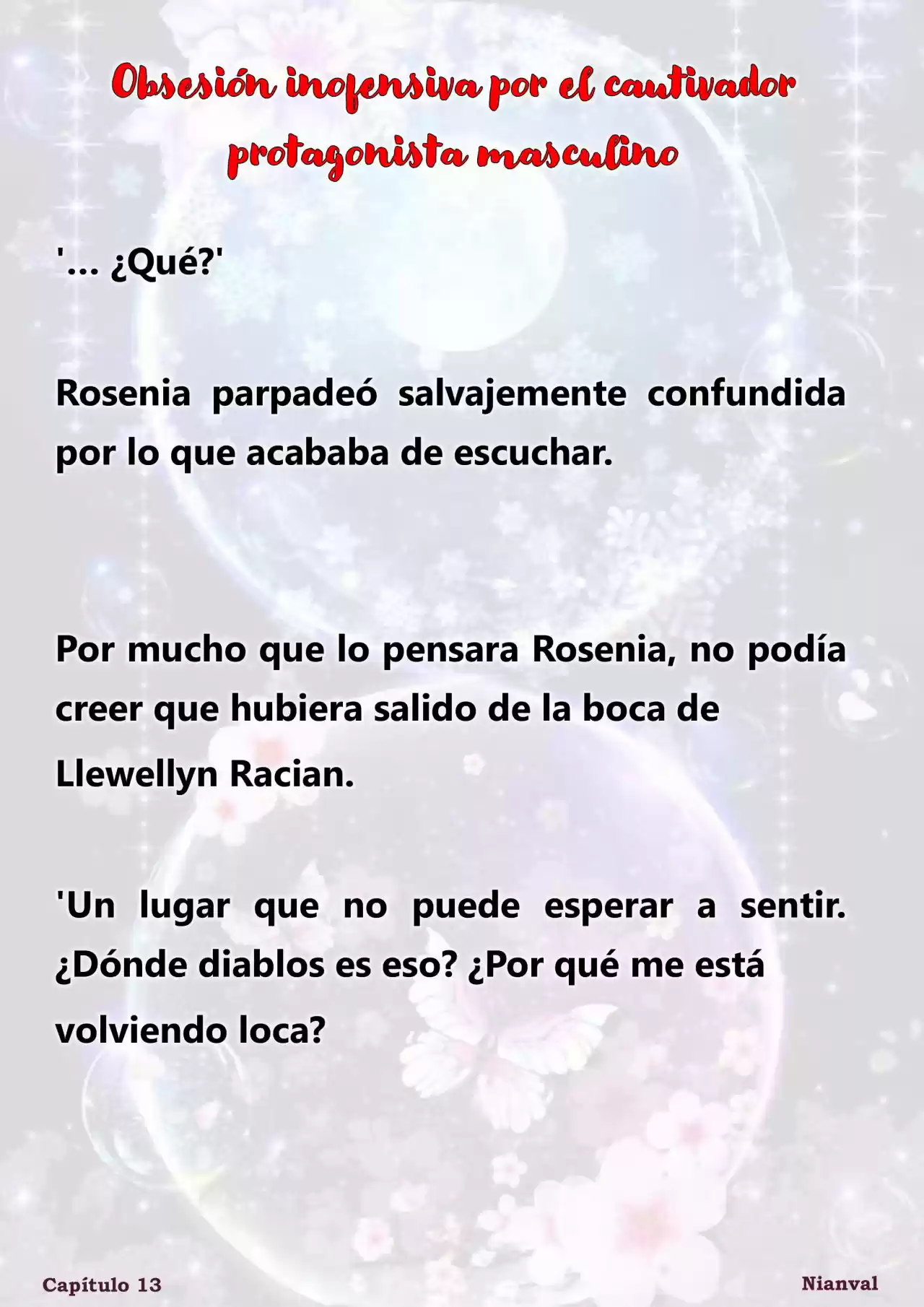 Obsesión Inofensiva Por El Cautivador Protagonista Masculino (Novela) - Capítulo 13 - Página 5 - LectorTMOo