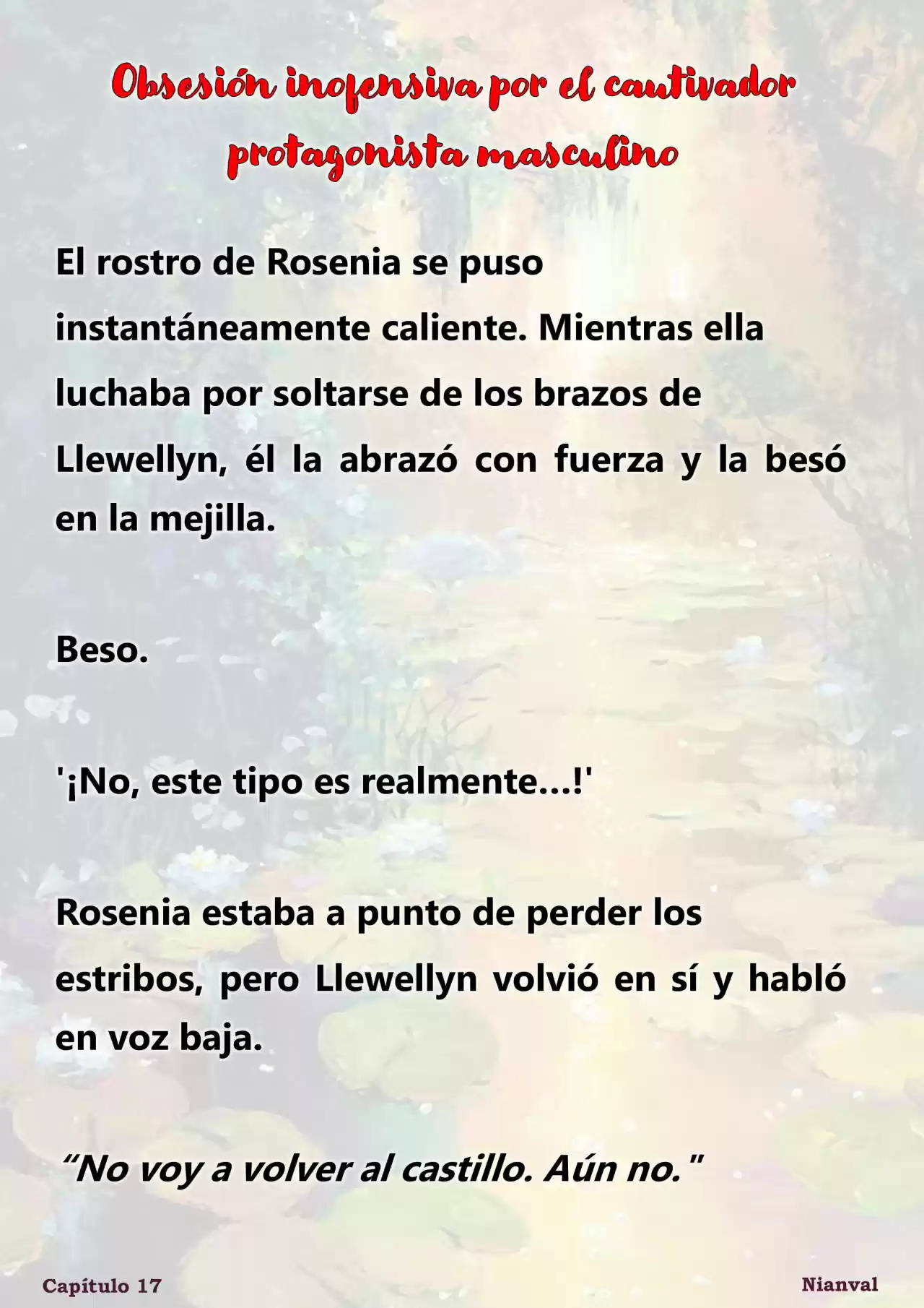 Obsesión Inofensiva Por El Cautivador Protagonista Masculino (Novela) - Capítulo 17 - Página 5 - LectorTMOo