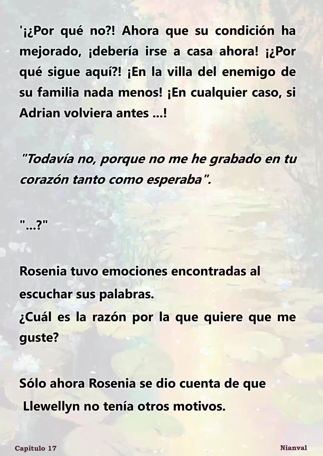 Obsesión Inofensiva Por El Cautivador Protagonista Masculino (Novela) - Capítulo 17 - Página 6 - LectorTMOo