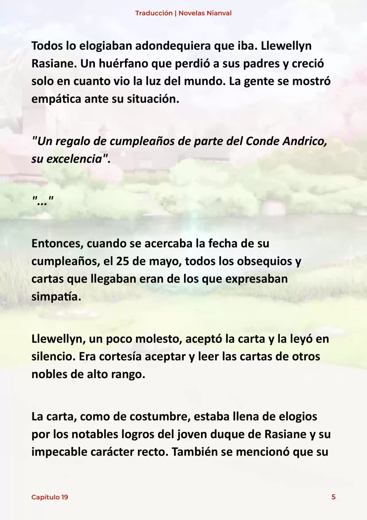 Obsesión Inofensiva Por El Cautivador Protagonista Masculino (Novela) - Capítulo 19 - Página 6 - LectorTMOo