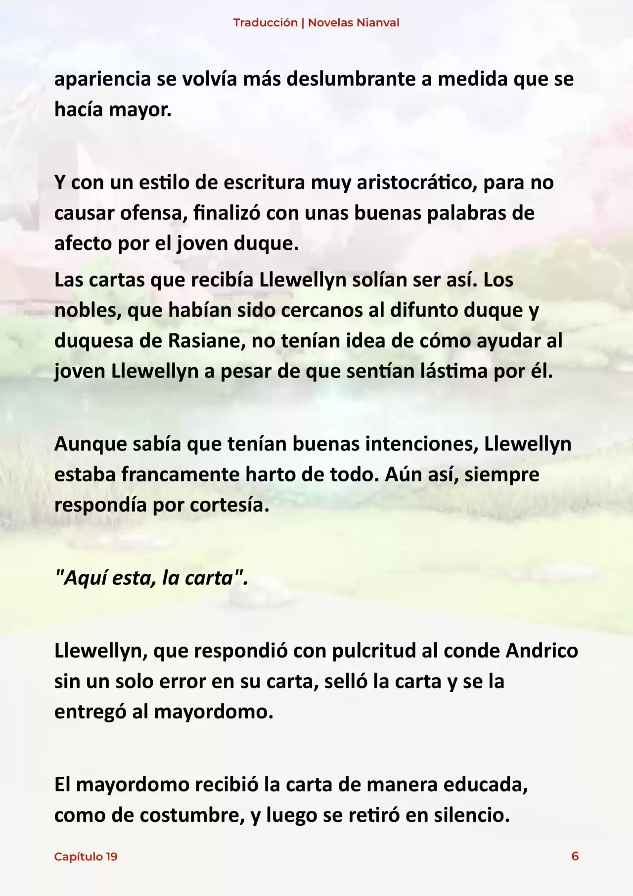 Obsesión Inofensiva Por El Cautivador Protagonista Masculino (Novela) - Capítulo 19 - Página 7 - LectorTMOo