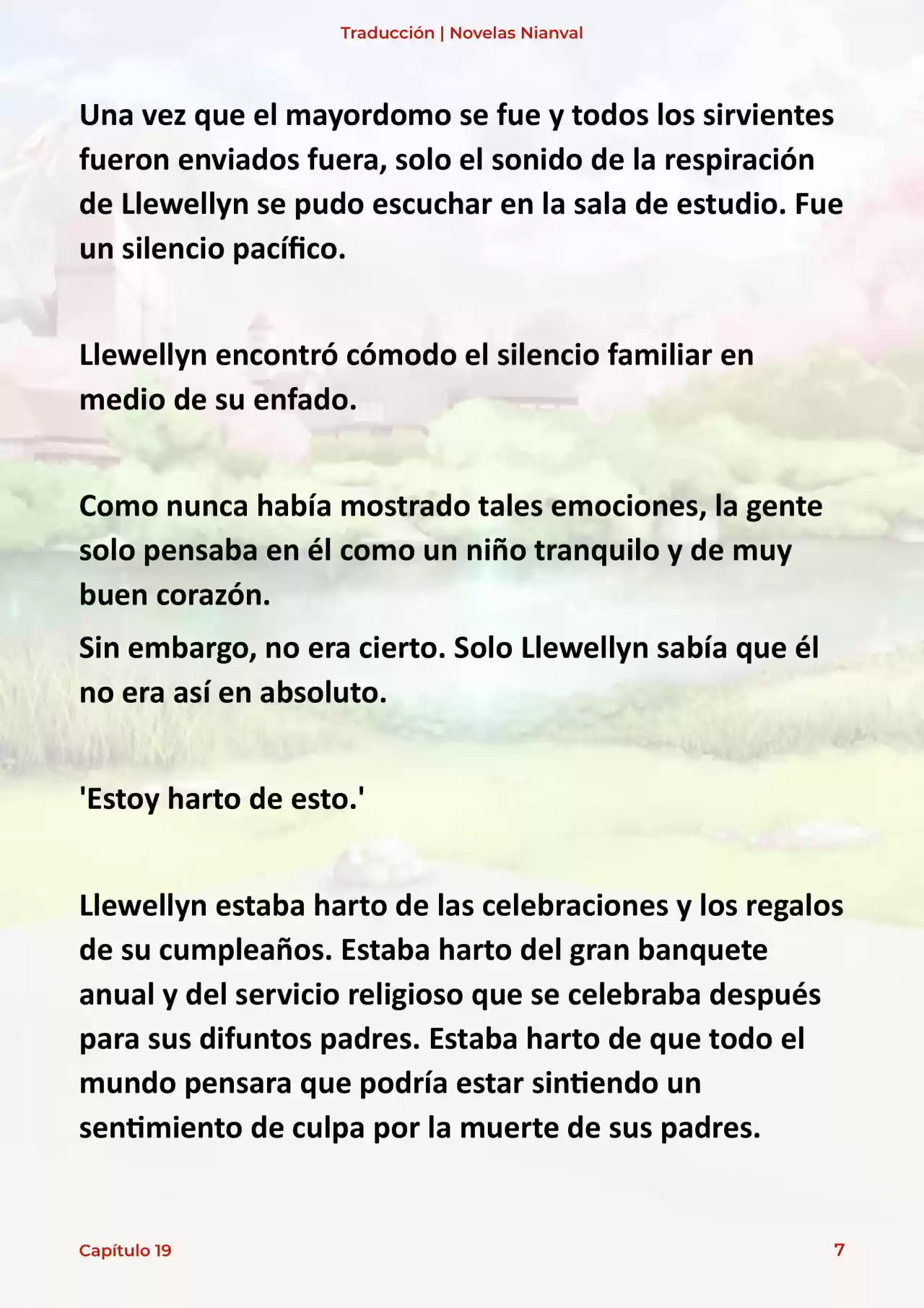 Obsesión Inofensiva Por El Cautivador Protagonista Masculino (Novela) - Capítulo 19 - Página 8 - LectorTMOo