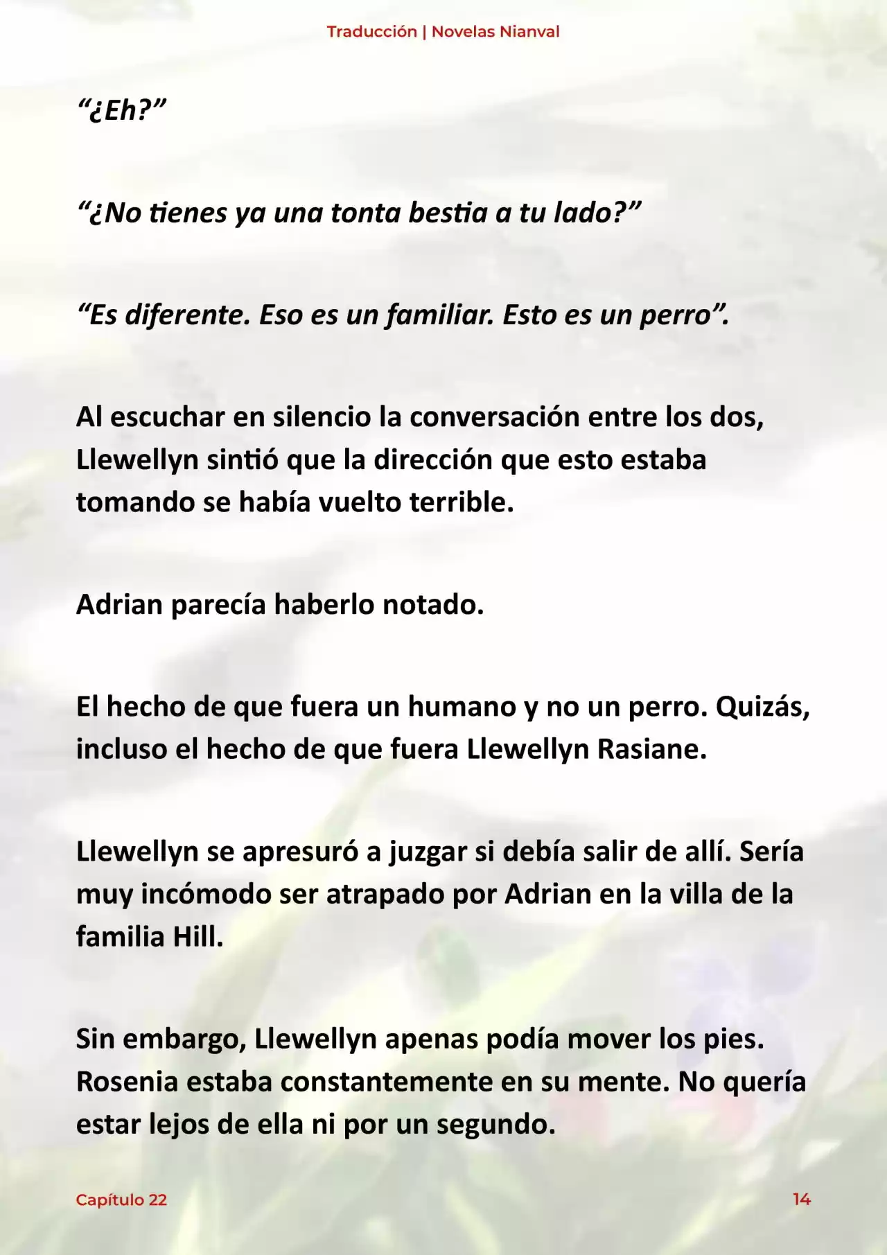 Obsesión Inofensiva Por El Cautivador Protagonista Masculino (Novela) - Capítulo 22 - Página 15 - LectorTMOo