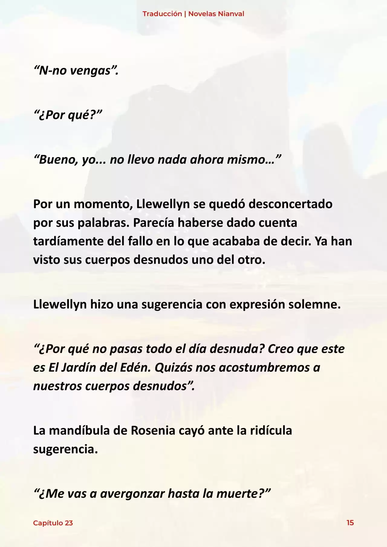 Obsesión Inofensiva Por El Cautivador Protagonista Masculino (Novela) - Capítulo 23 - Página 17 - LectorTMOo