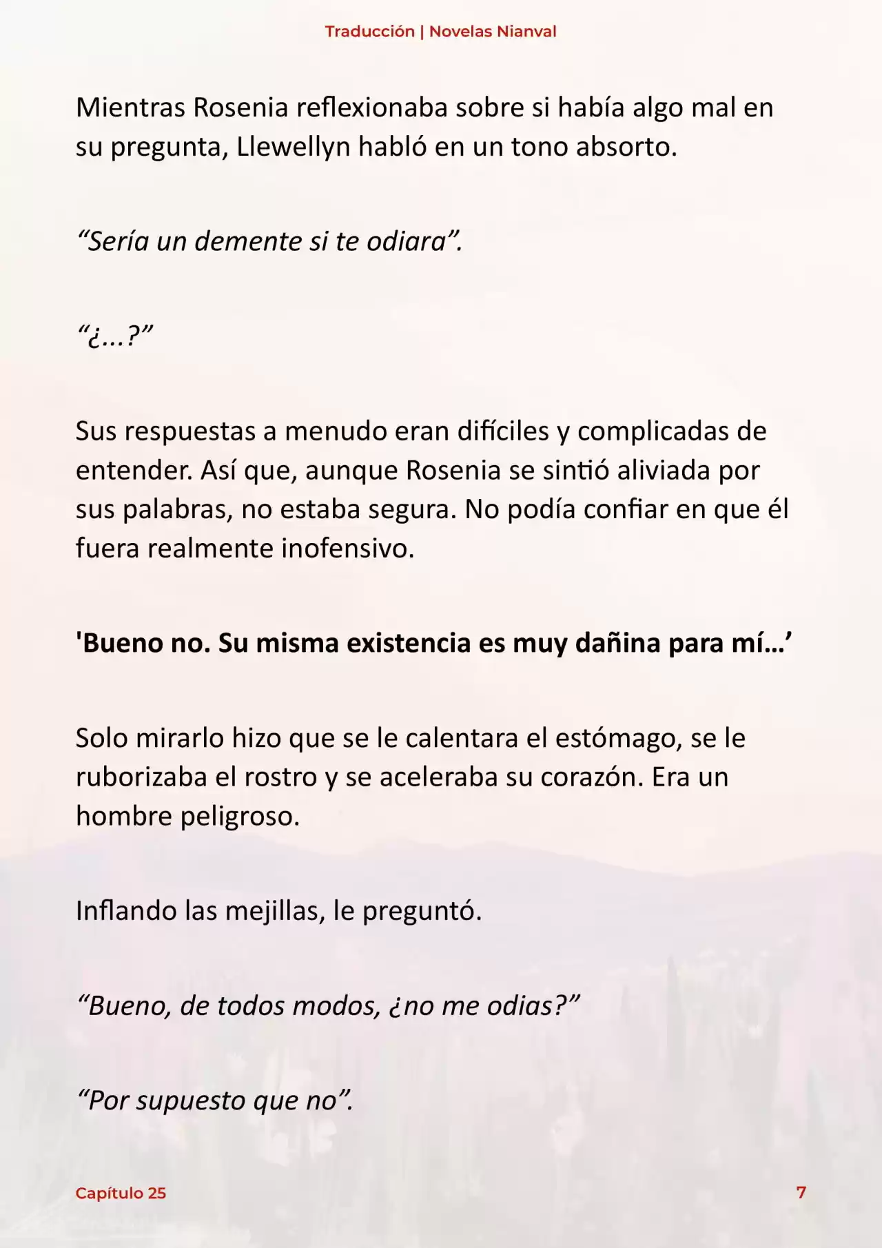Obsesión Inofensiva Por El Cautivador Protagonista Masculino (Novela) - Capítulo 25 - Página 8 - LectorTMOo