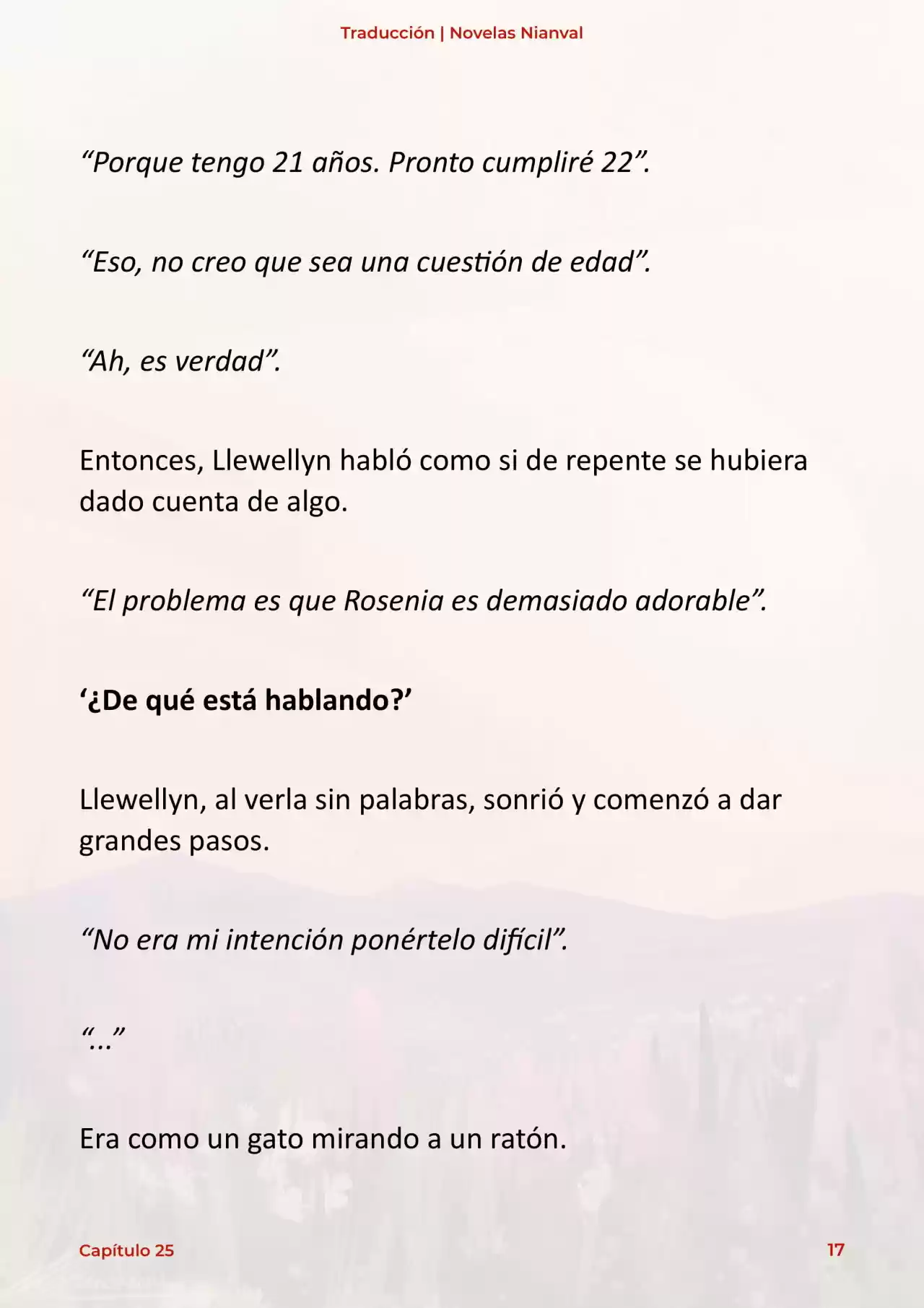 Obsesión Inofensiva Por El Cautivador Protagonista Masculino (Novela) - Capítulo 25 - Página 18 - LectorTMOo