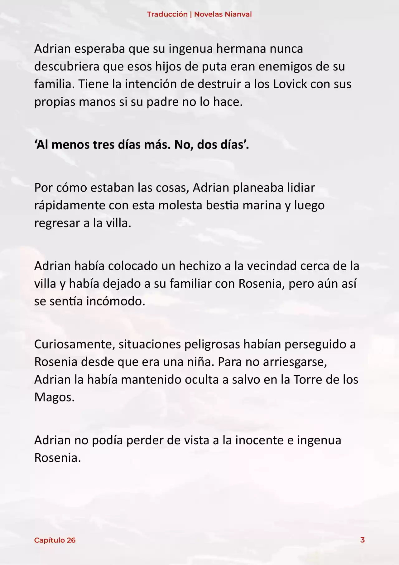 Obsesión Inofensiva Por El Cautivador Protagonista Masculino (Novela) - Capítulo 26 - Página 4 - LectorTMOo