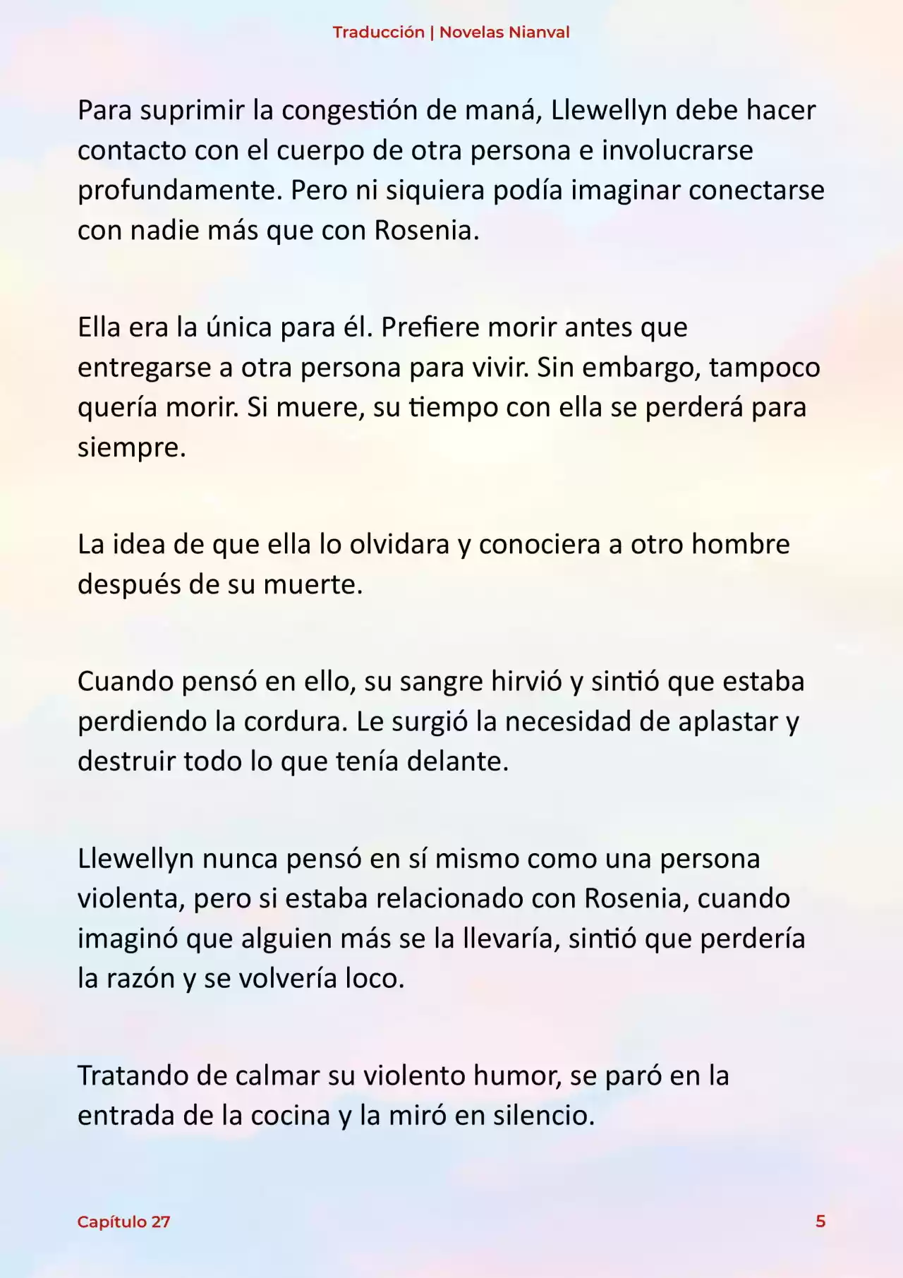 Obsesión Inofensiva Por El Cautivador Protagonista Masculino (Novela) - Capítulo 27 - Página 9 - LectorTMOo