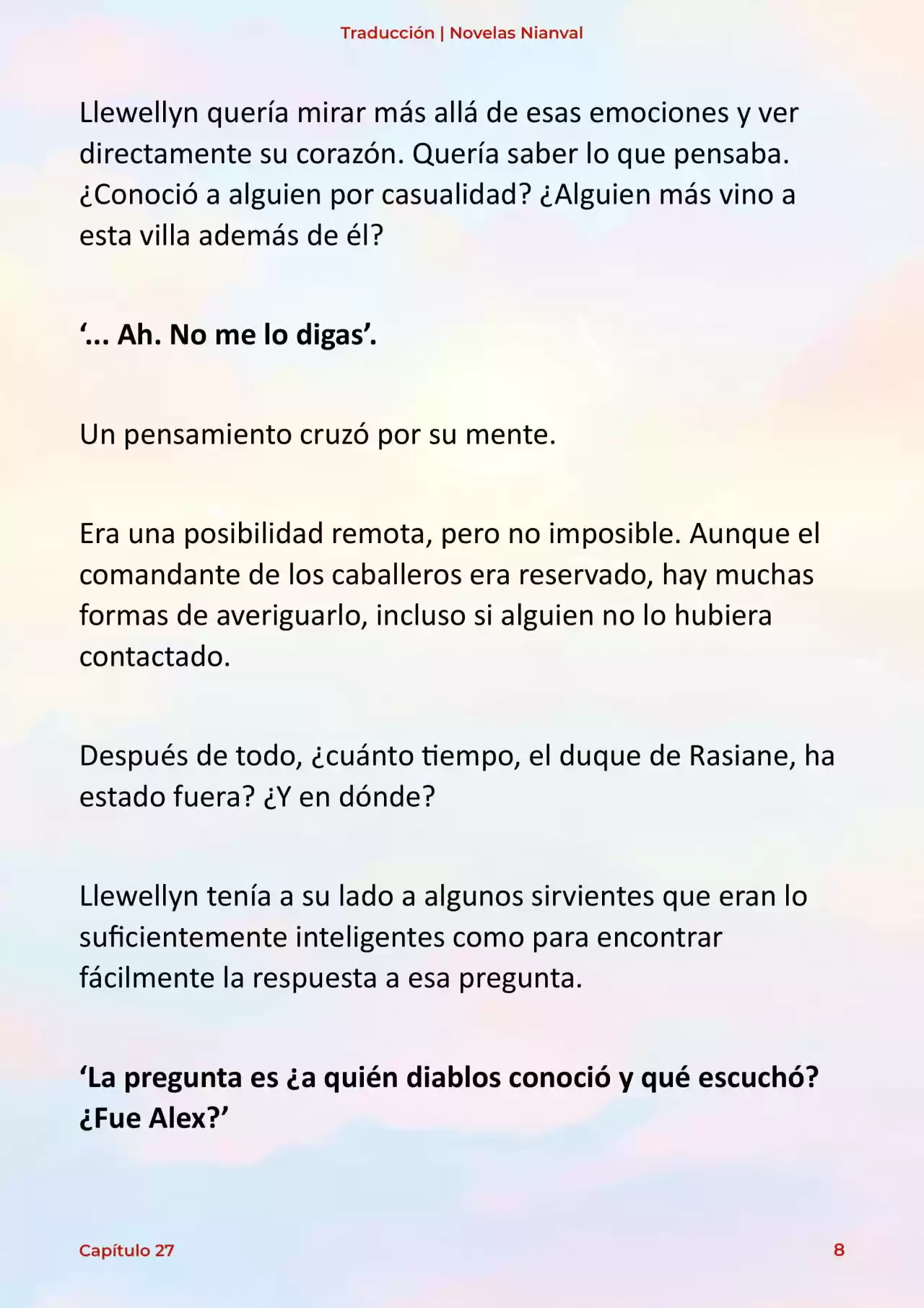 Obsesión Inofensiva Por El Cautivador Protagonista Masculino (Novela) - Capítulo 27 - Página 12 - LectorTMOo