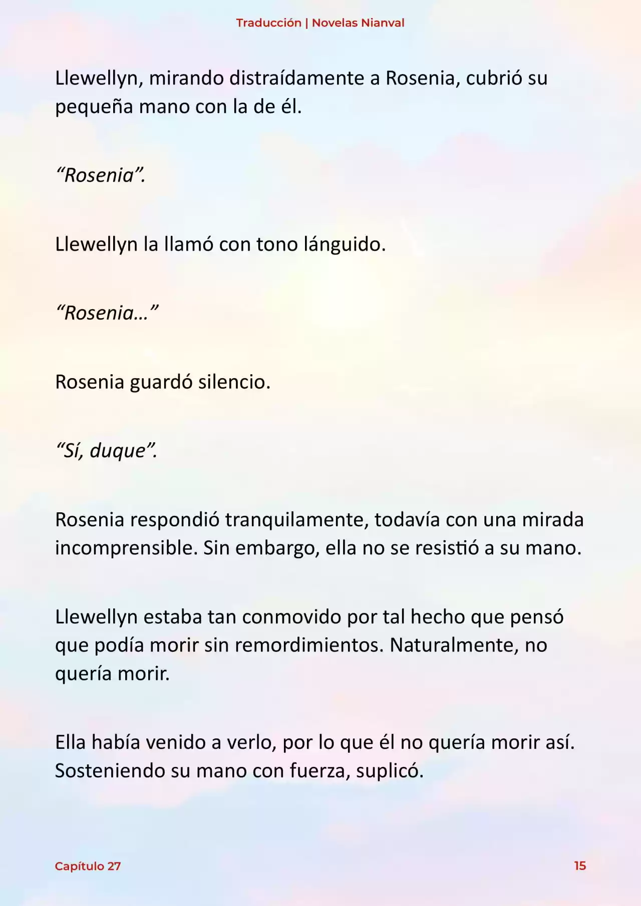 Obsesión Inofensiva Por El Cautivador Protagonista Masculino (Novela) - Capítulo 27 - Página 19 - LectorTMOo