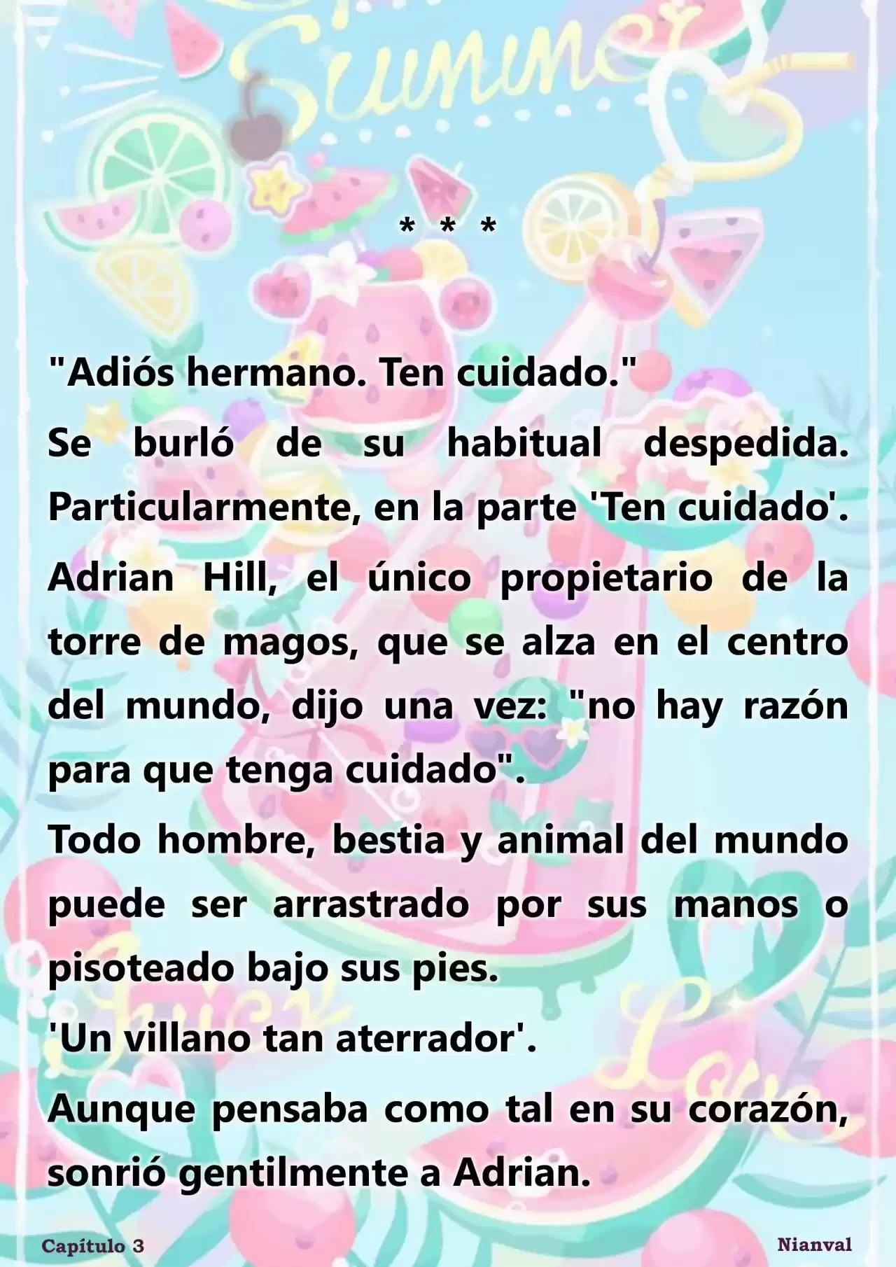 Obsesión Inofensiva Por El Cautivador Protagonista Masculino (Novela) - Capítulo 3 - Página 8 - LectorTMOo
