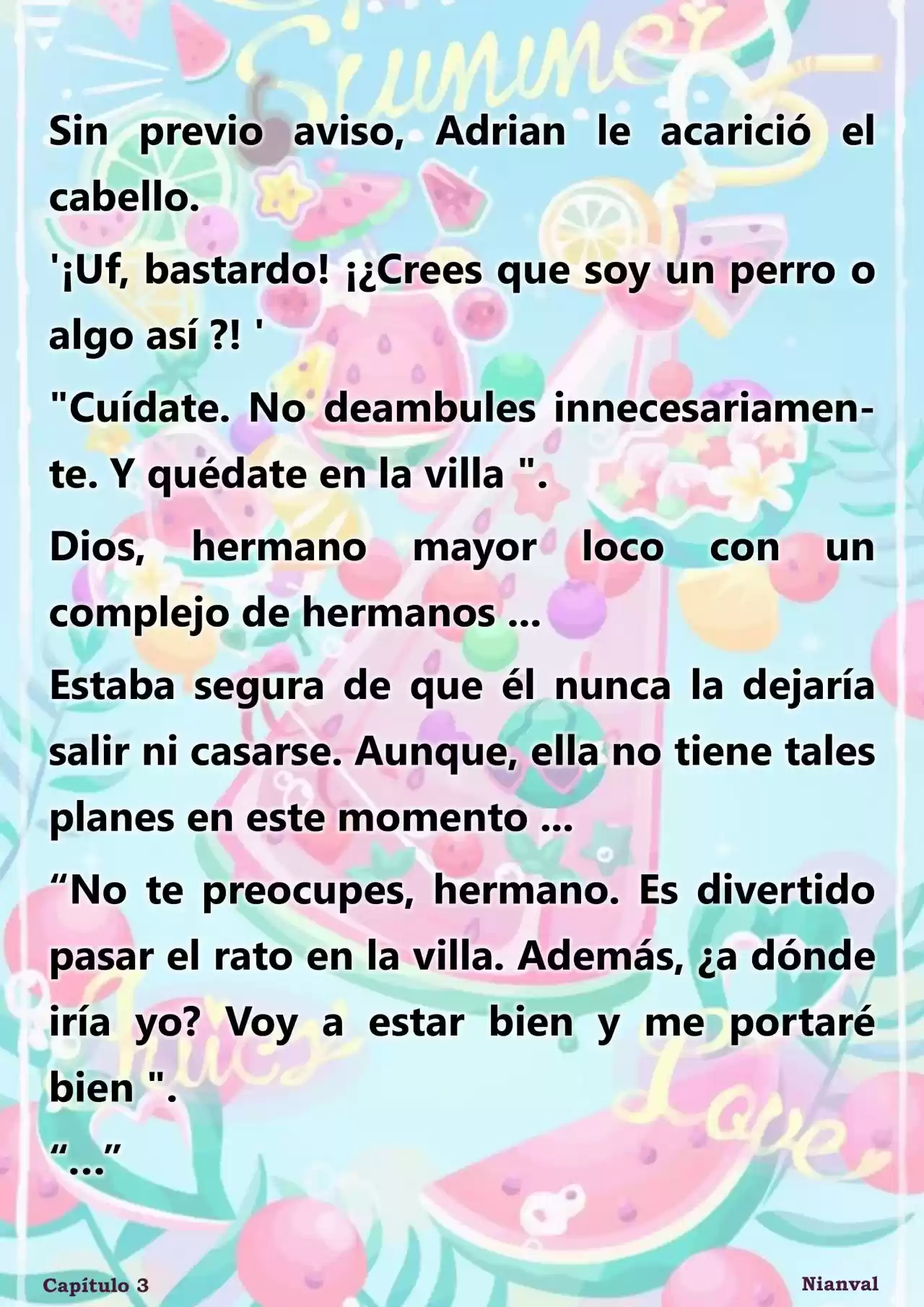 Obsesión Inofensiva Por El Cautivador Protagonista Masculino (Novela) - Capítulo 3 - Página 9 - LectorTMOo
