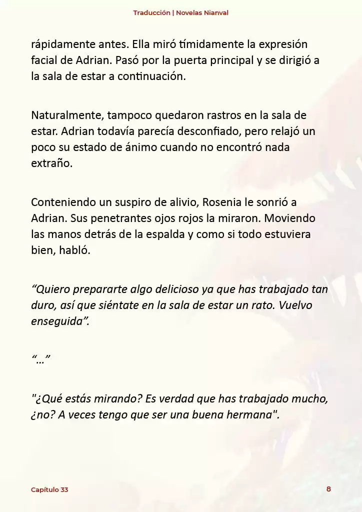 Obsesión Inofensiva Por El Cautivador Protagonista Masculino (Novela) - Capítulo 33 - Página 9 - LectorTMOo