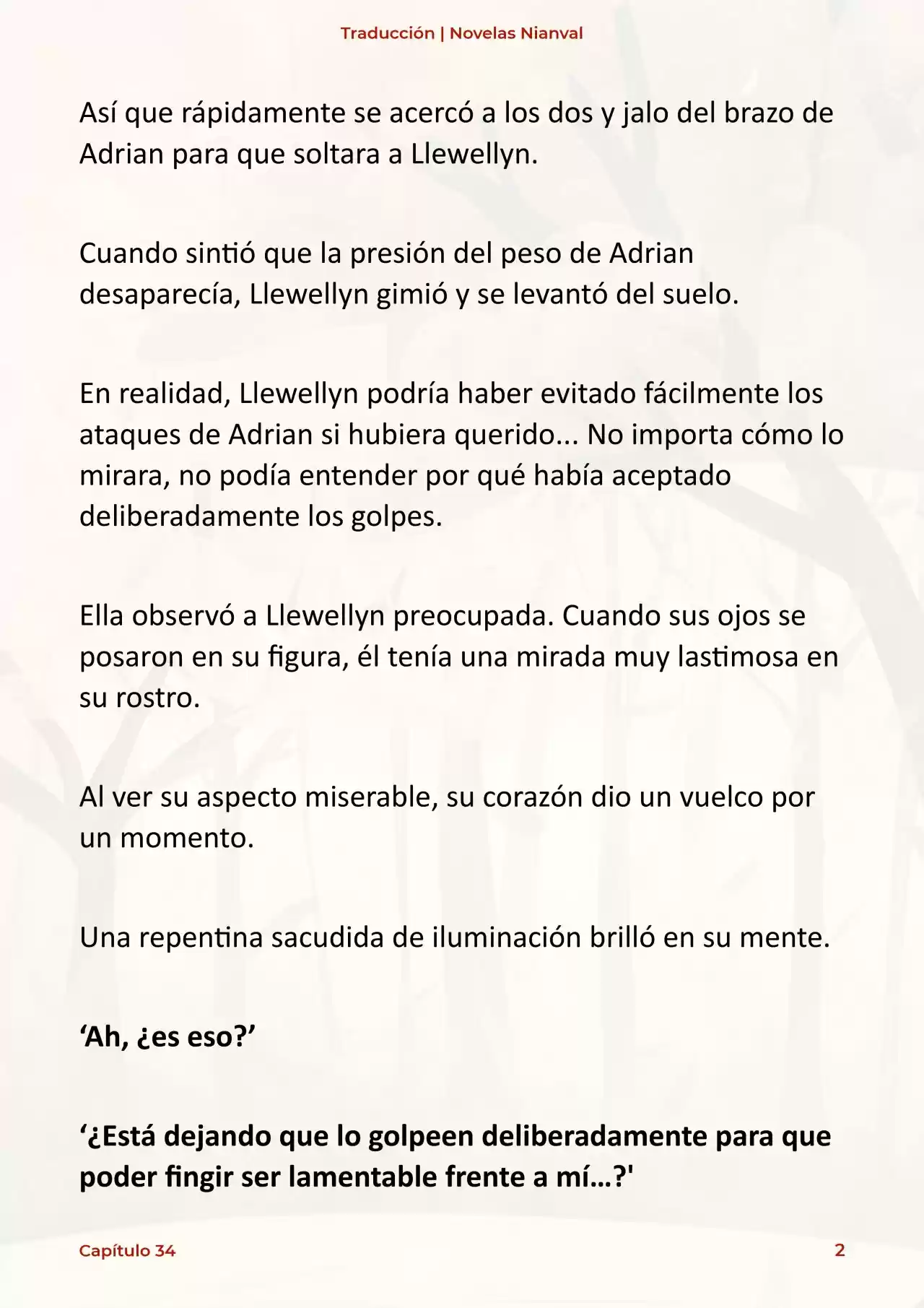 Obsesión Inofensiva Por El Cautivador Protagonista Masculino (Novela) - Capítulo 34 - Página 4 - LectorTMOo