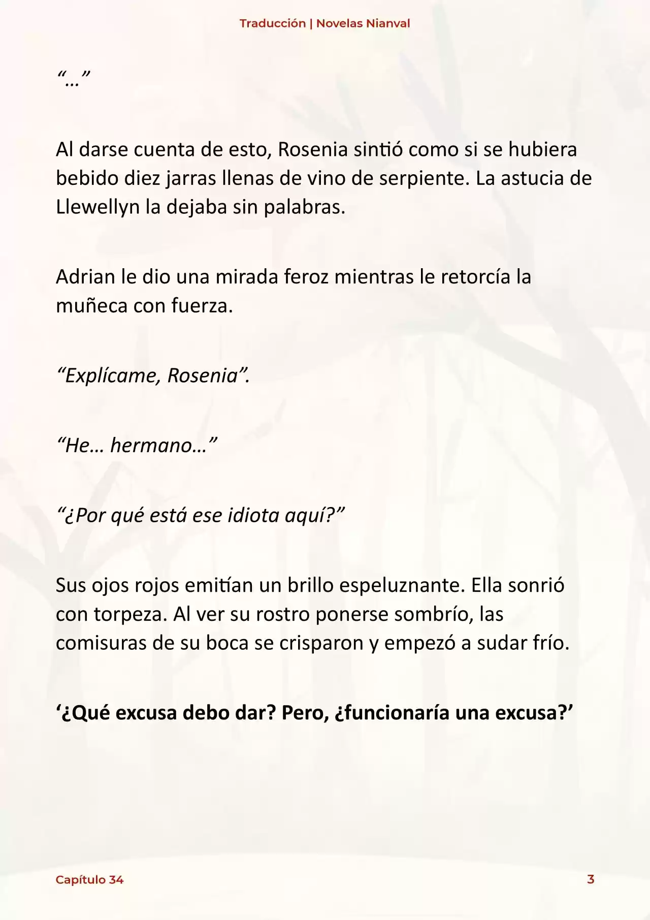 Obsesión Inofensiva Por El Cautivador Protagonista Masculino (Novela) - Capítulo 34 - Página 5 - LectorTMOo