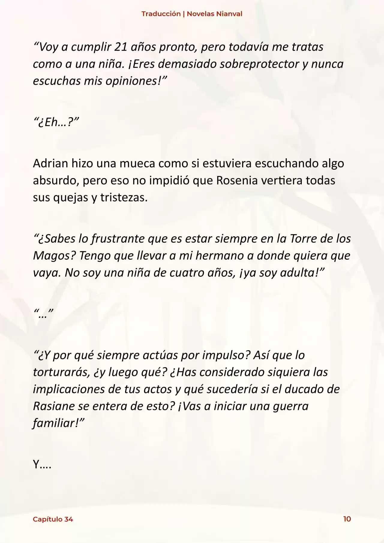 Obsesión Inofensiva Por El Cautivador Protagonista Masculino (Novela) - Capítulo 34 - Página 12 - LectorTMOo