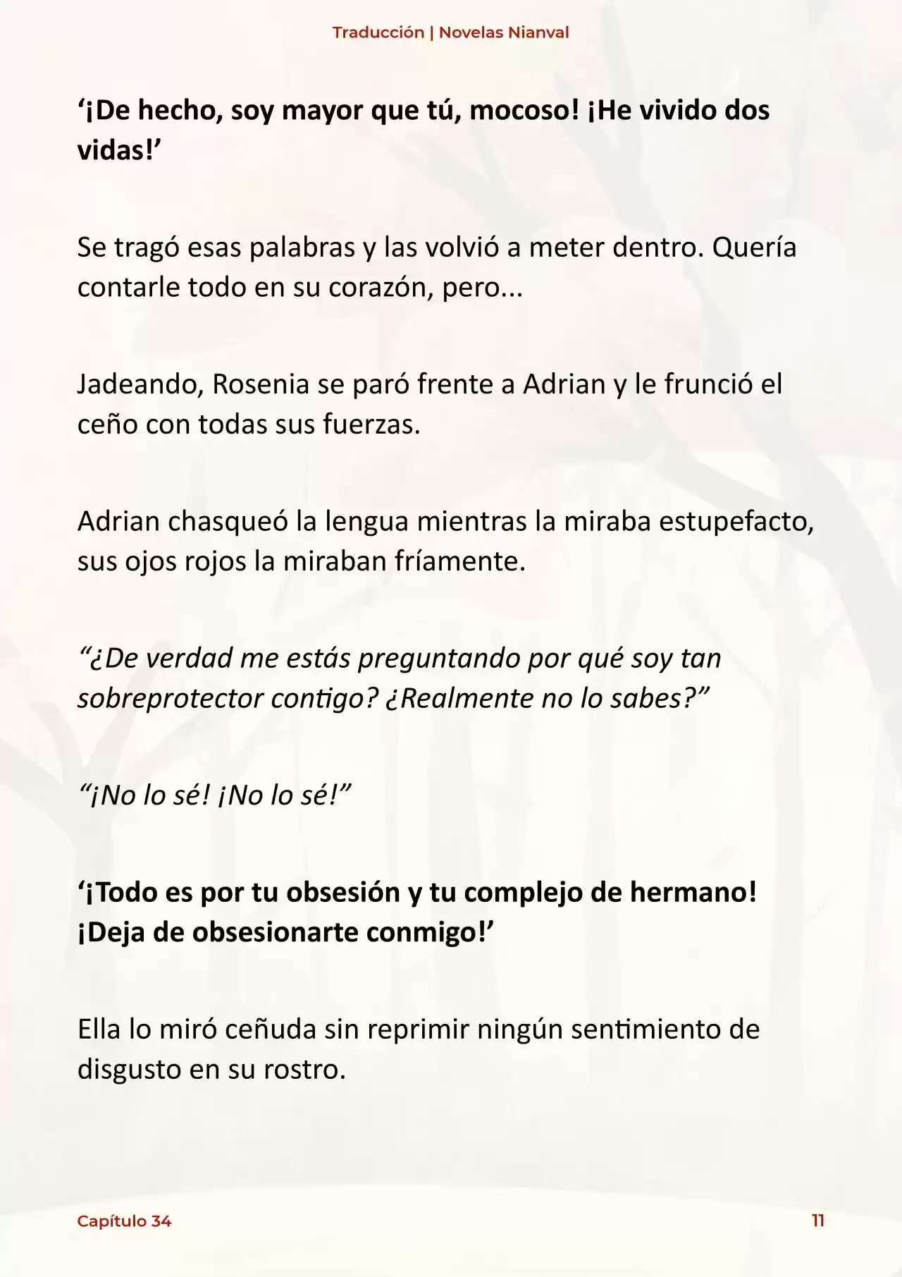 Obsesión Inofensiva Por El Cautivador Protagonista Masculino (Novela) - Capítulo 34 - Página 13 - LectorTMOo
