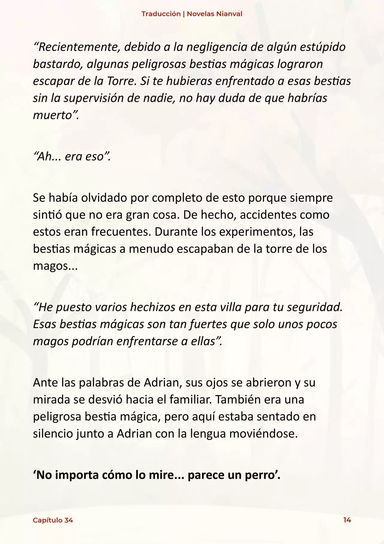 Obsesión Inofensiva Por El Cautivador Protagonista Masculino (Novela) - Capítulo 34 - Página 16 - LectorTMOo