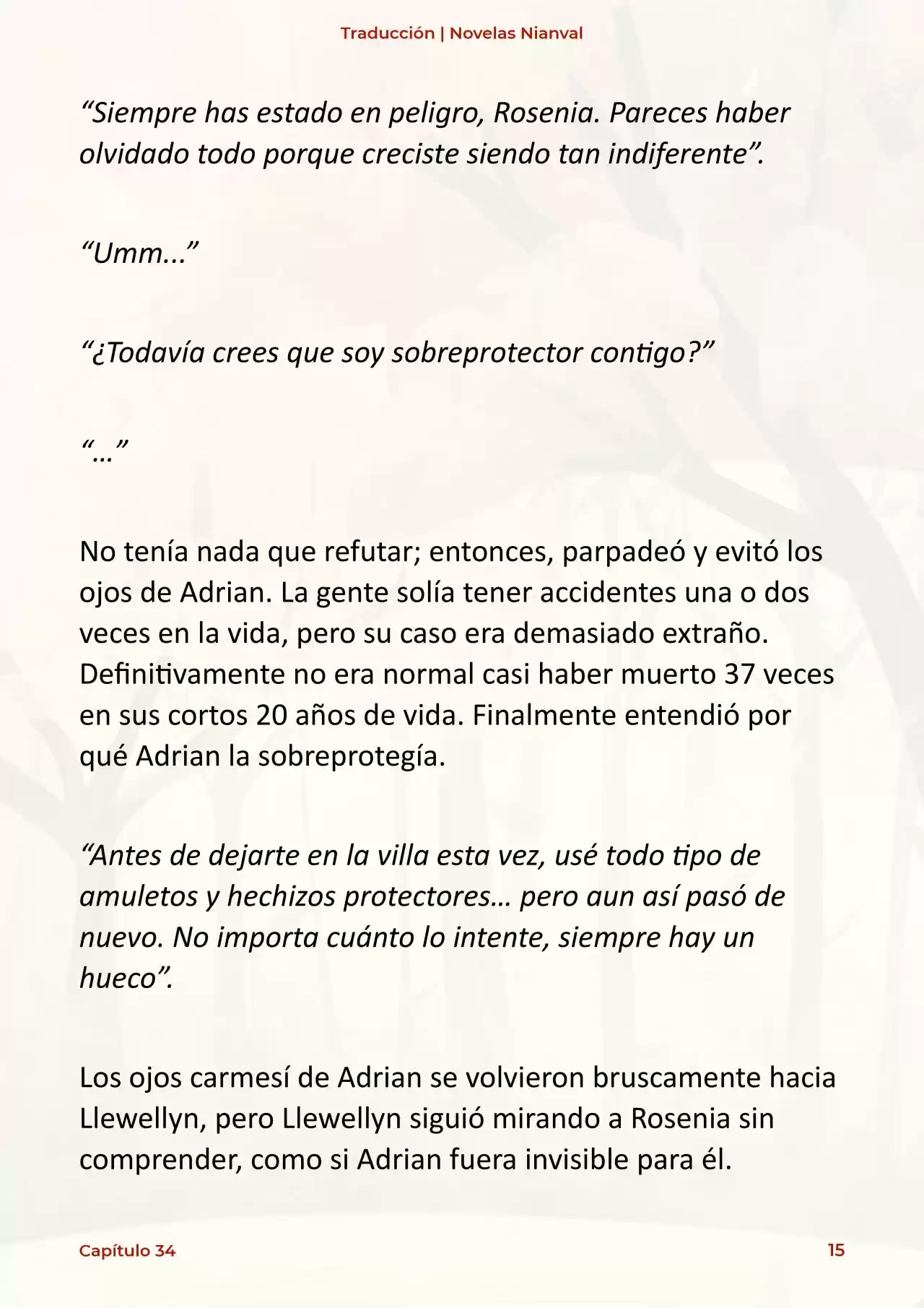 Obsesión Inofensiva Por El Cautivador Protagonista Masculino (Novela) - Capítulo 34 - Página 17 - LectorTMOo