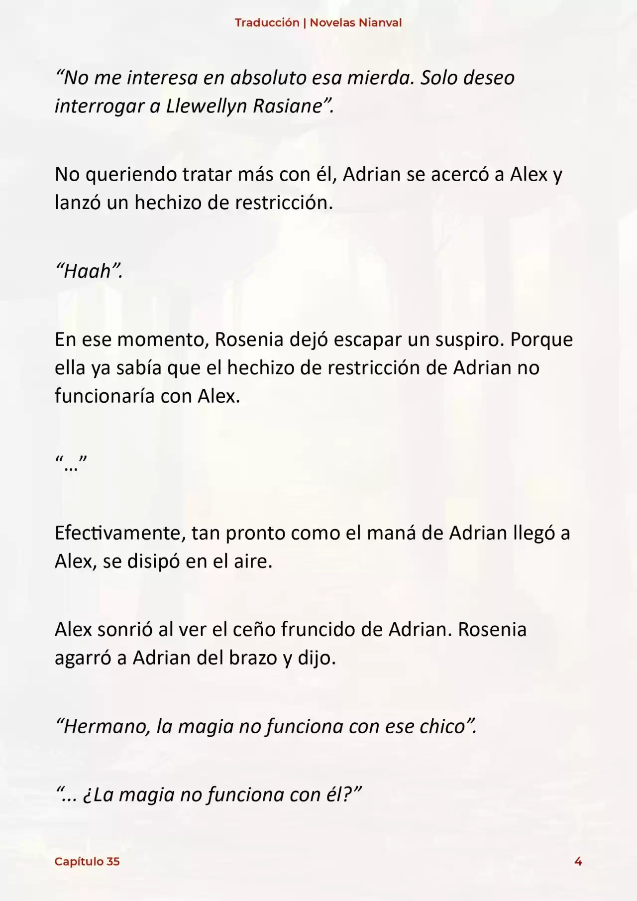 Obsesión Inofensiva Por El Cautivador Protagonista Masculino (Novela) - Capítulo 35 - Página 5 - LectorTMOo
