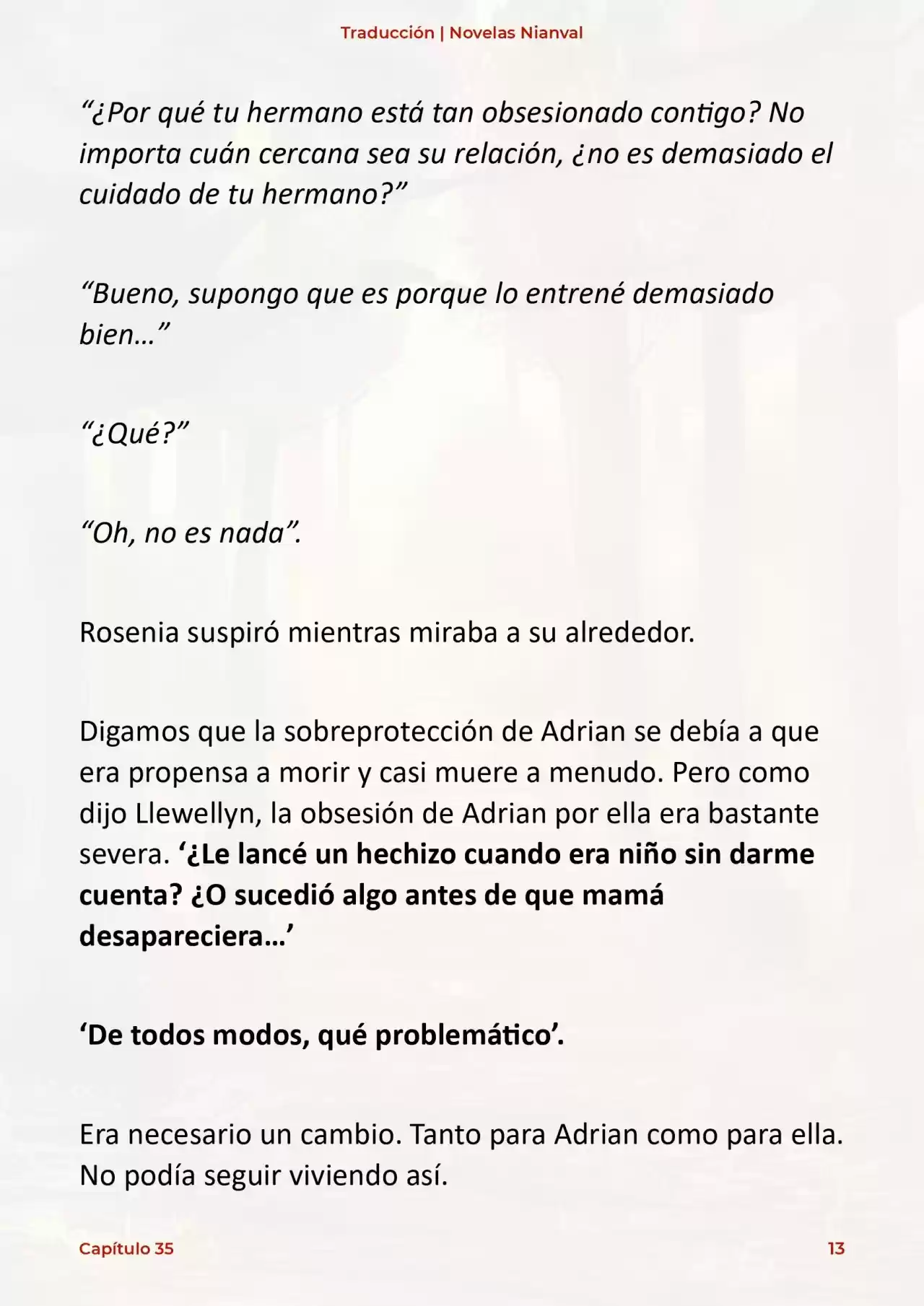 Obsesión Inofensiva Por El Cautivador Protagonista Masculino (Novela) - Capítulo 35 - Página 14 - LectorTMOo