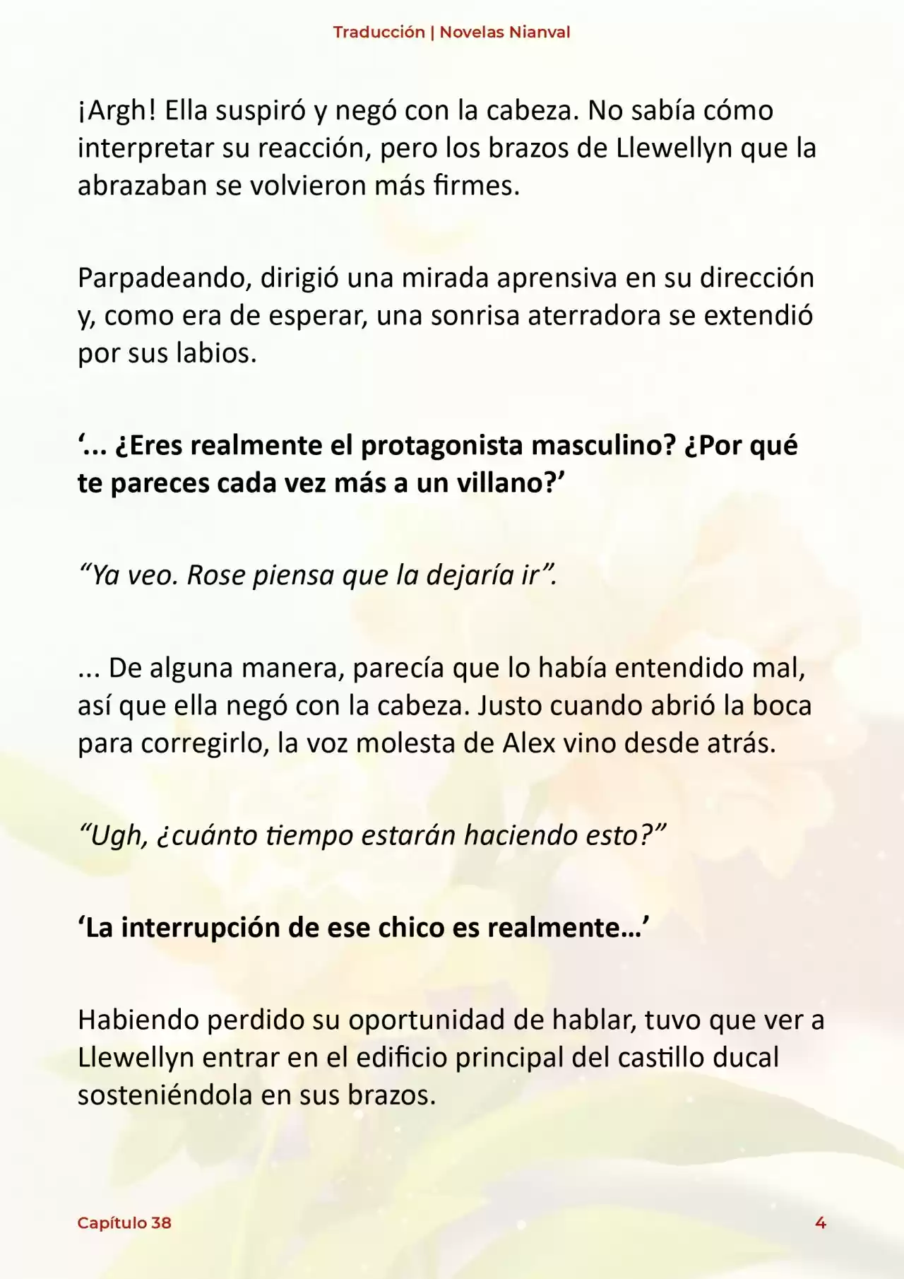 Obsesión Inofensiva Por El Cautivador Protagonista Masculino (Novela) - Capítulo 38 - Página 5 - LectorTMOo