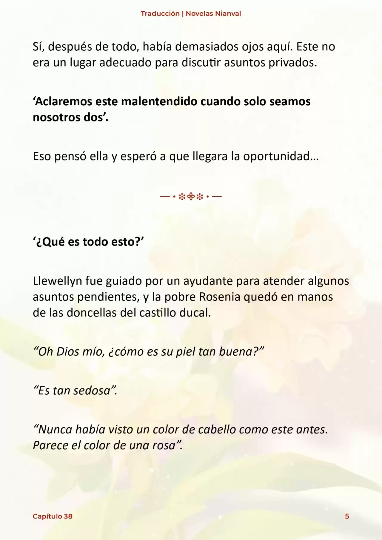 Obsesión Inofensiva Por El Cautivador Protagonista Masculino (Novela) - Capítulo 38 - Página 6 - LectorTMOo