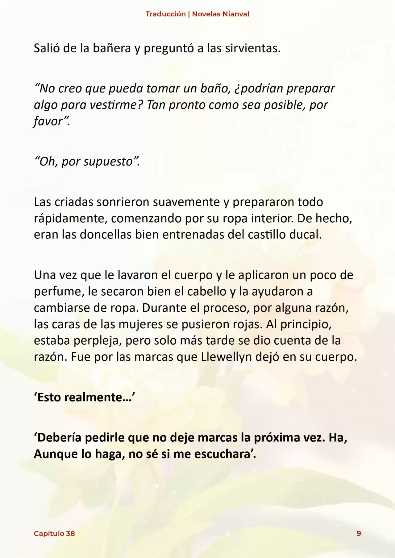 Obsesión Inofensiva Por El Cautivador Protagonista Masculino (Novela) - Capítulo 38 - Página 10 - LectorTMOo