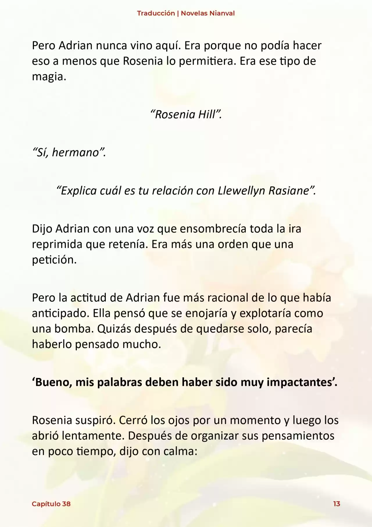 Obsesión Inofensiva Por El Cautivador Protagonista Masculino (Novela) - Capítulo 38 - Página 14 - LectorTMOo