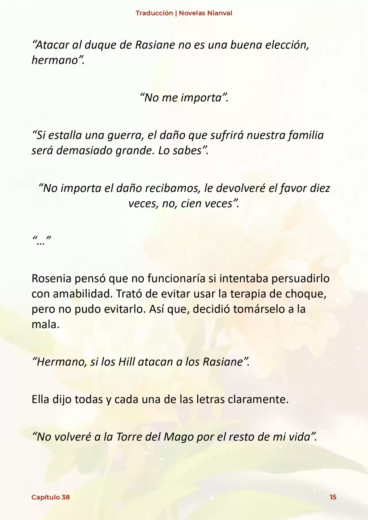 Obsesión Inofensiva Por El Cautivador Protagonista Masculino (Novela) - Capítulo 38 - Página 16 - LectorTMOo