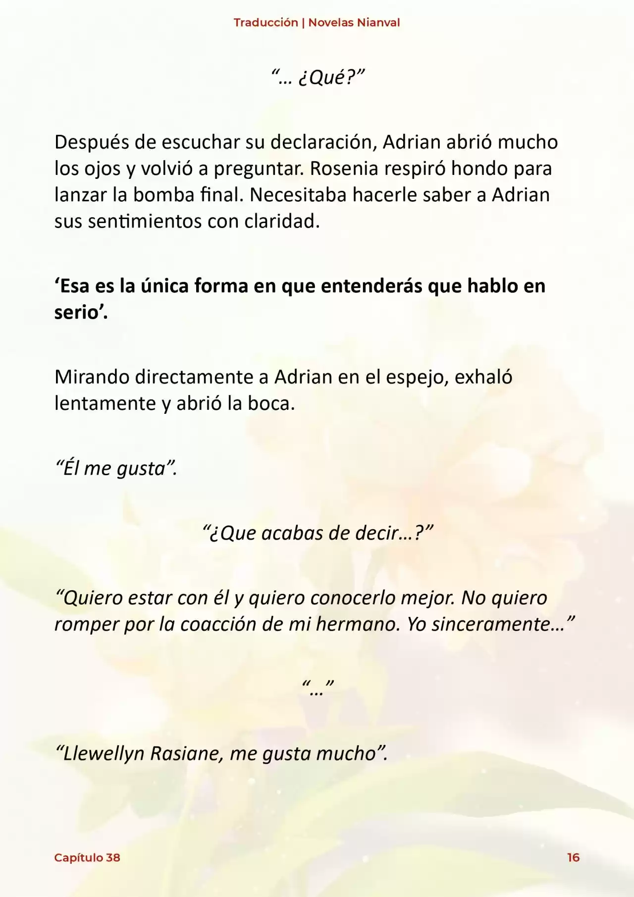 Obsesión Inofensiva Por El Cautivador Protagonista Masculino (Novela) - Capítulo 38 - Página 17 - LectorTMOo