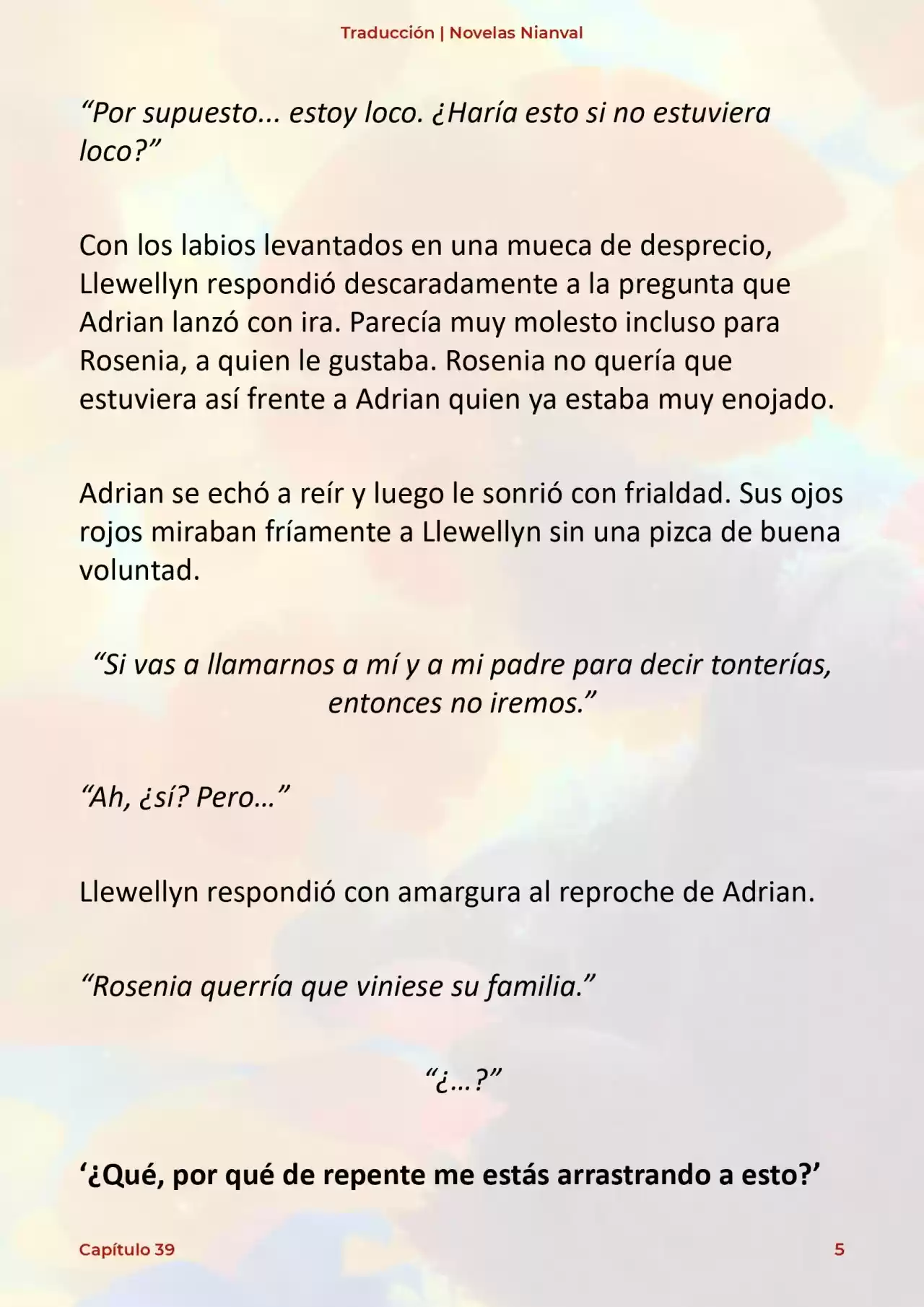 Obsesión Inofensiva Por El Cautivador Protagonista Masculino (Novela) - Capítulo 39 - Página 6 - LectorTMOo