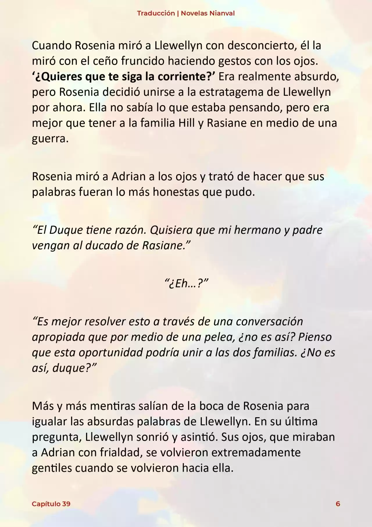 Obsesión Inofensiva Por El Cautivador Protagonista Masculino (Novela) - Capítulo 39 - Página 7 - LectorTMOo