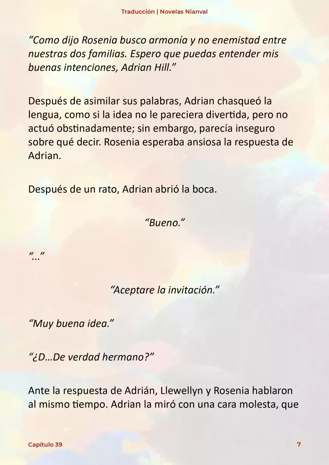 Obsesión Inofensiva Por El Cautivador Protagonista Masculino (Novela) - Capítulo 39 - Página 8 - LectorTMOo
