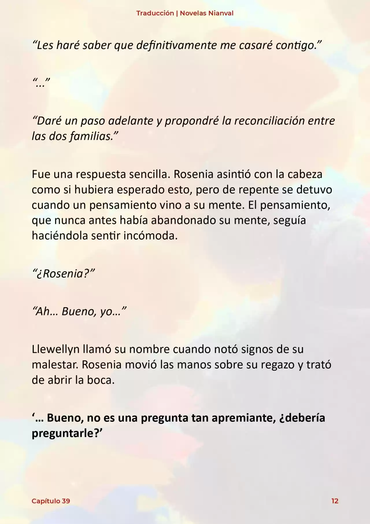Obsesión Inofensiva Por El Cautivador Protagonista Masculino (Novela) - Capítulo 39 - Página 13 - LectorTMOo