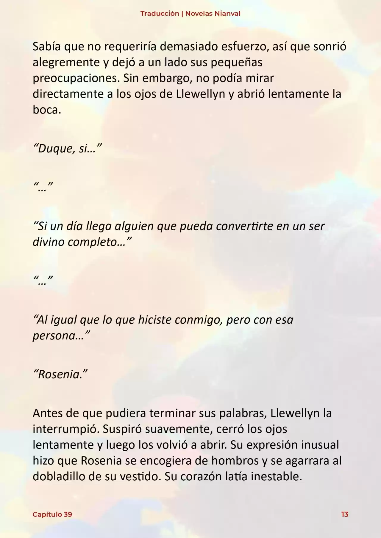 Obsesión Inofensiva Por El Cautivador Protagonista Masculino (Novela) - Capítulo 39 - Página 14 - LectorTMOo