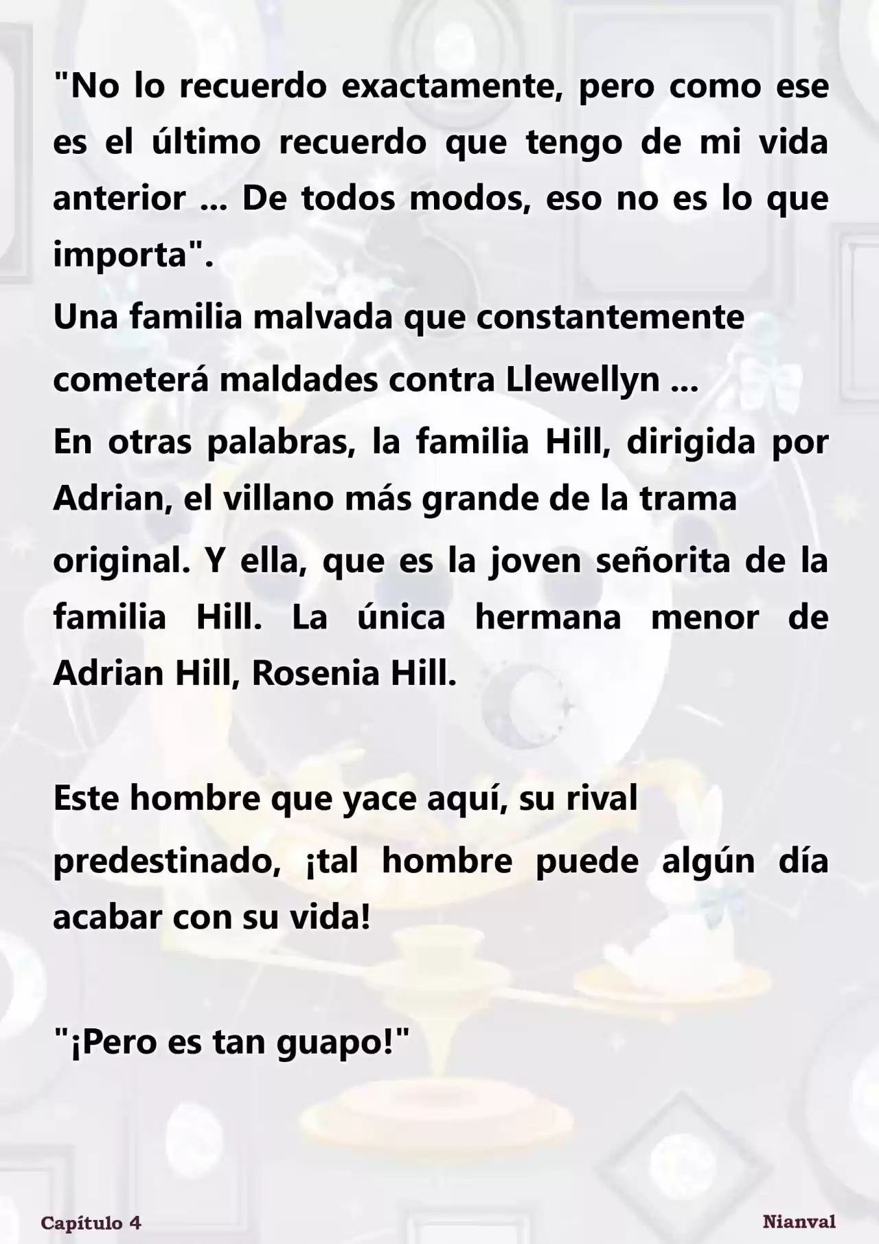 Obsesión Inofensiva Por El Cautivador Protagonista Masculino (Novela) - Capítulo 4 - Página 4 - LectorTMOo
