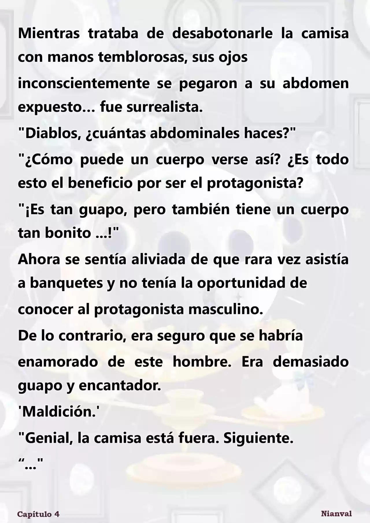 Obsesión Inofensiva Por El Cautivador Protagonista Masculino (Novela) - Capítulo 4 - Página 8 - LectorTMOo