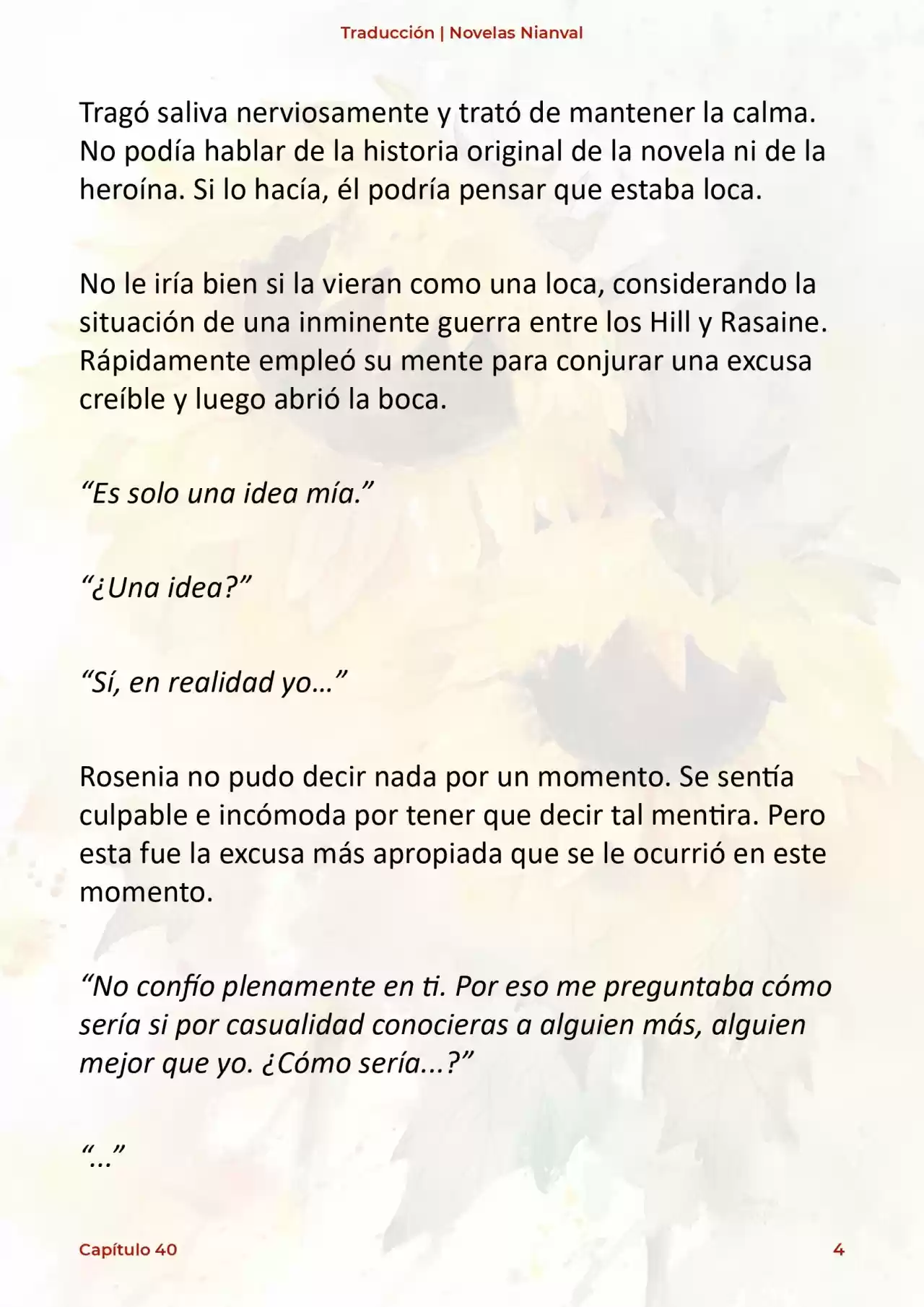 Obsesión Inofensiva Por El Cautivador Protagonista Masculino (Novela) - Capítulo 40 - Página 5 - LectorTMOo