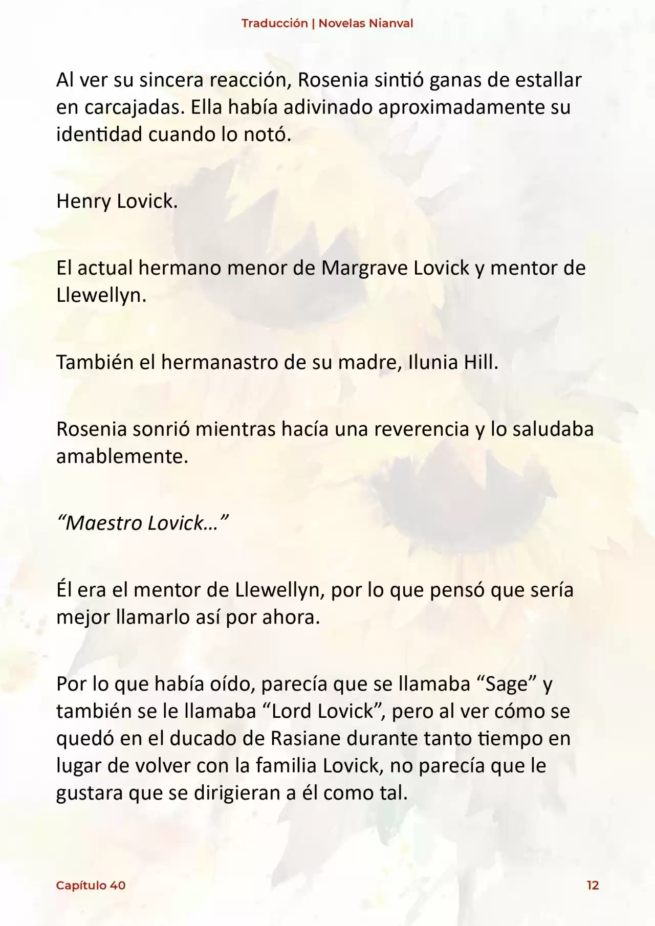 Obsesión Inofensiva Por El Cautivador Protagonista Masculino (Novela) - Capítulo 40 - Página 13 - LectorTMOo