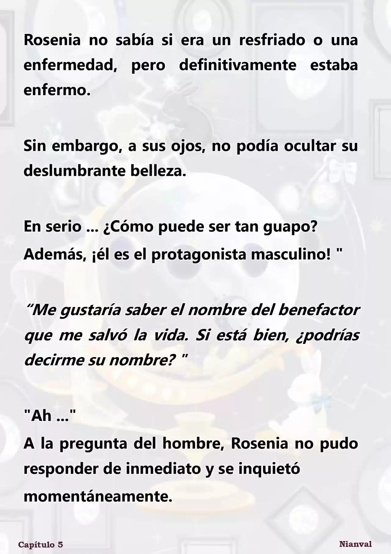 Obsesión Inofensiva Por El Cautivador Protagonista Masculino (Novela) - Capítulo 5 - Página 5 - LectorTMOo