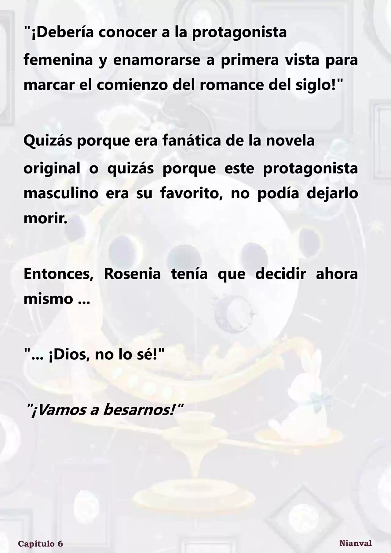 Obsesión Inofensiva Por El Cautivador Protagonista Masculino (Novela) - Capítulo 6 - Página 6 - LectorTMOo