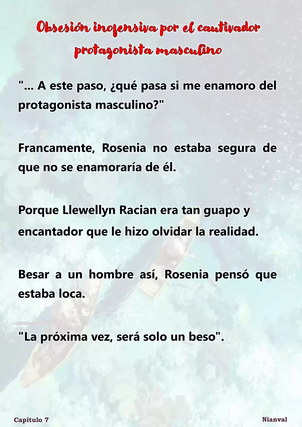 Obsesión Inofensiva Por El Cautivador Protagonista Masculino (Novela) - Capítulo 7 - Página 4 - LectorTMOo