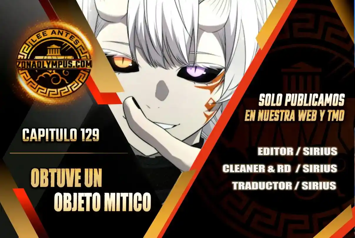 Obtuve Un Objeto Mítico - Capítulo 129 - Página 1 - LectorTMOo