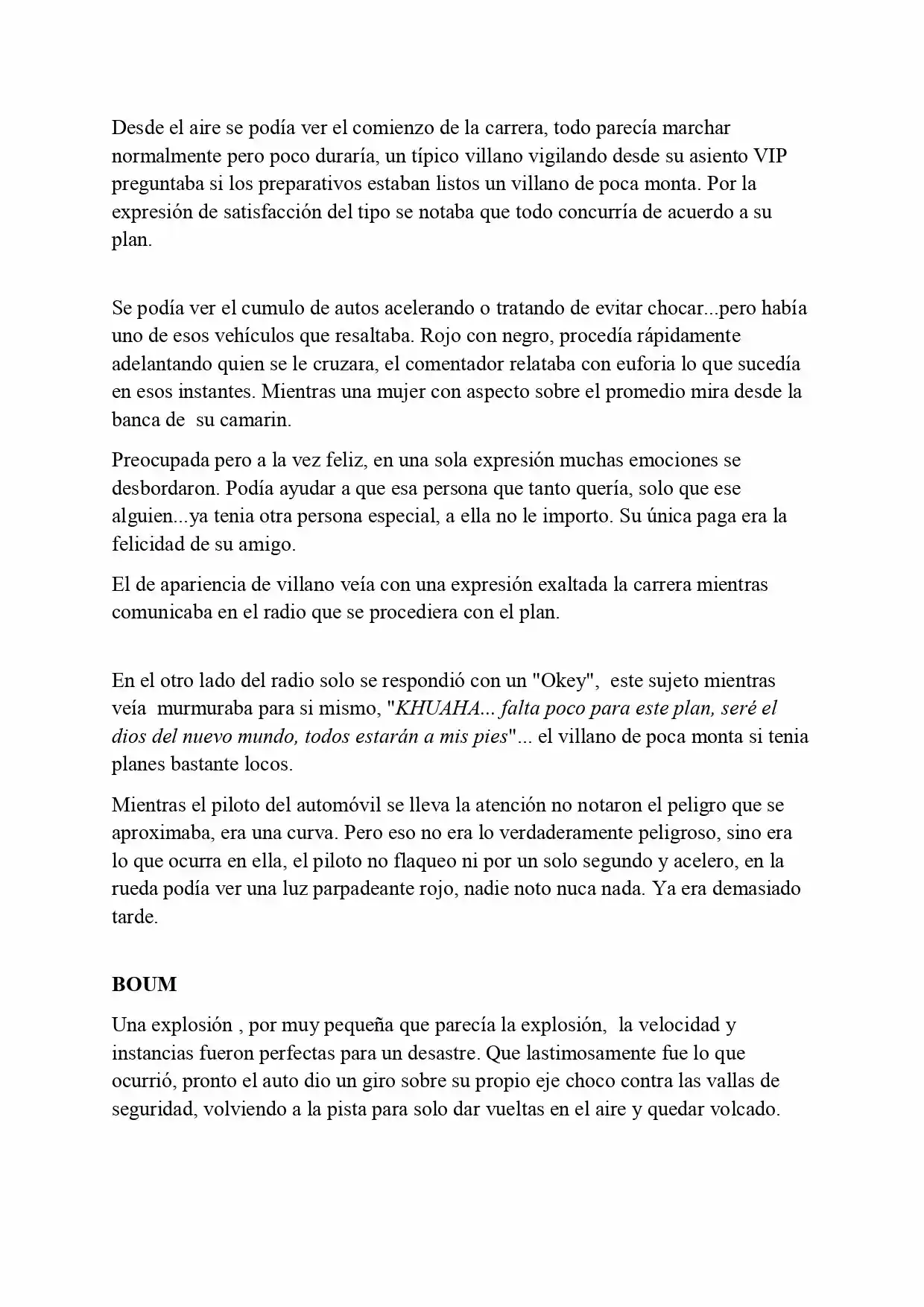 Odio Este Mundo Y Su Falso Dios (Novela) - Capítulo 1 - Página 1 - LectorTMOo