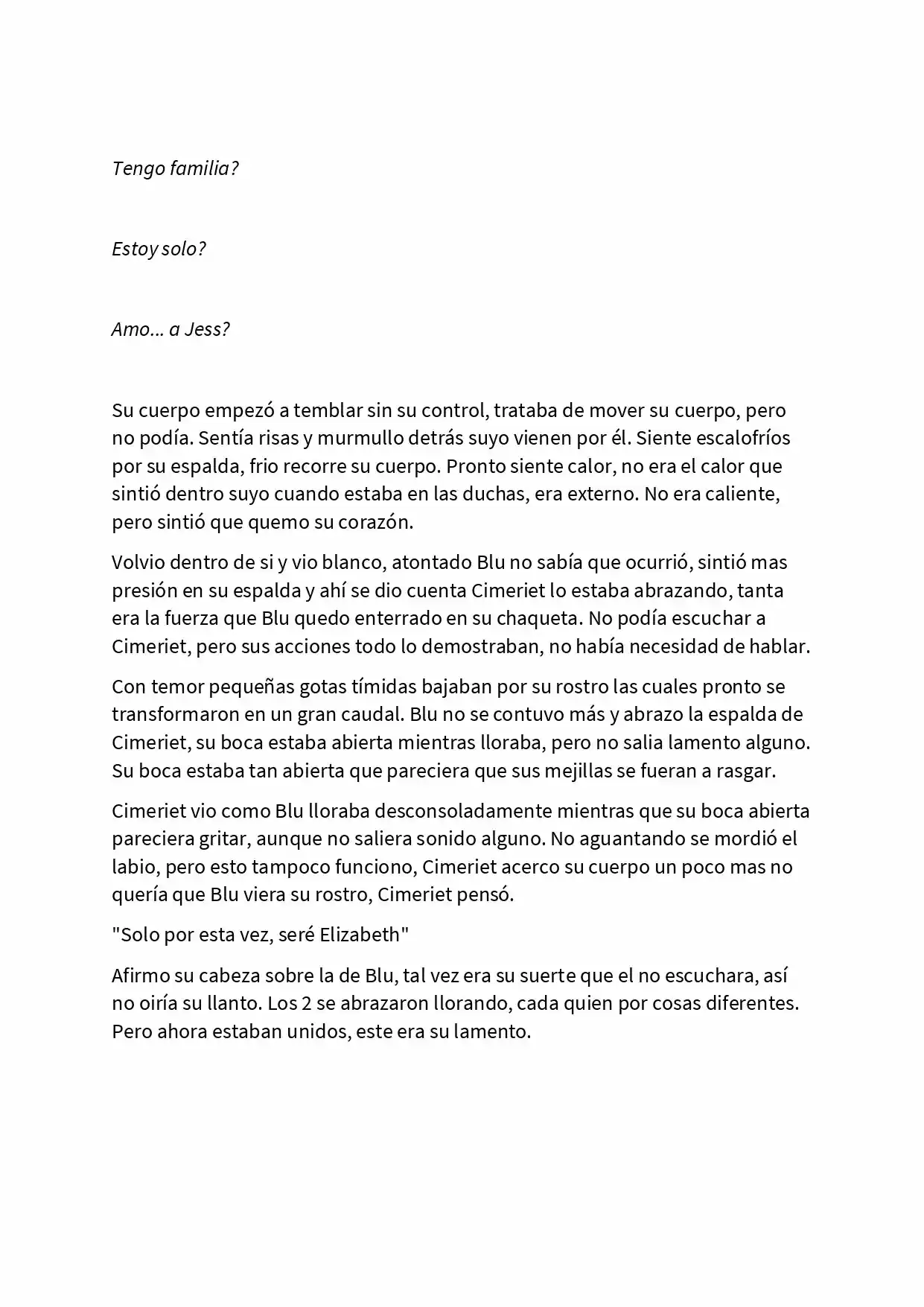 Odio Este Mundo Y Su Falso Dios (Novela) - Capítulo 10 - Página 4 - LectorTMOo