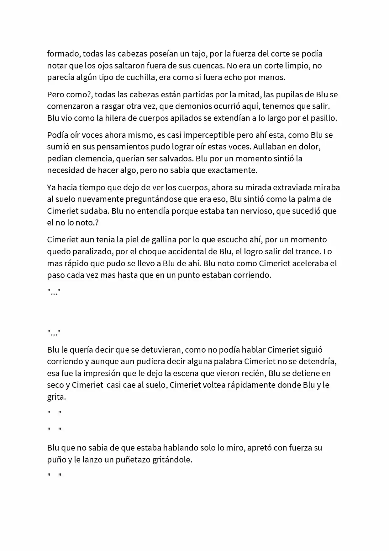 Odio Este Mundo Y Su Falso Dios (Novela) - Capítulo 11 - Página 2 - LectorTMOo