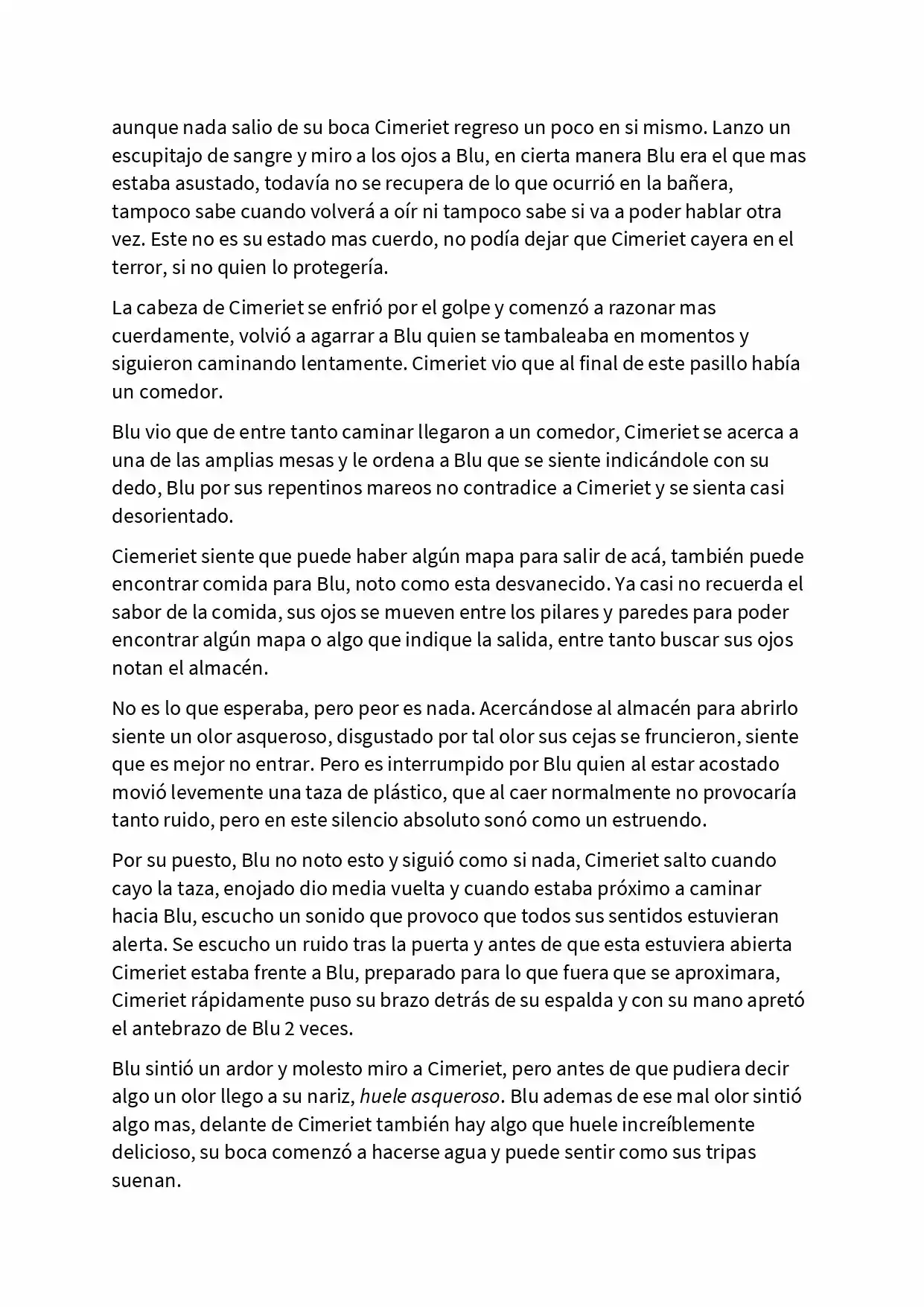 Odio Este Mundo Y Su Falso Dios (Novela) - Capítulo 11 - Página 3 - LectorTMOo