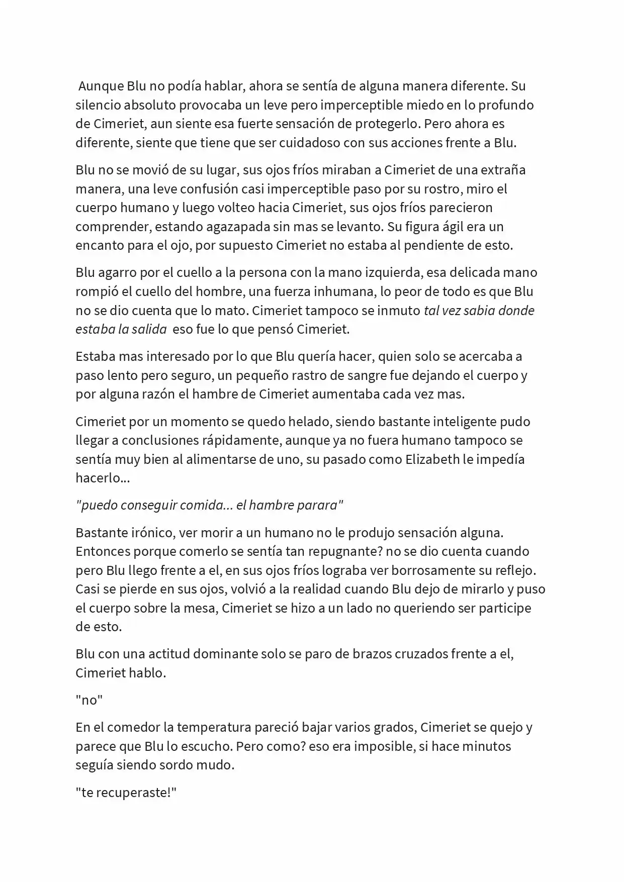 Odio Este Mundo Y Su Falso Dios (Novela) - Capítulo 12 - Página 1 - LectorTMOo