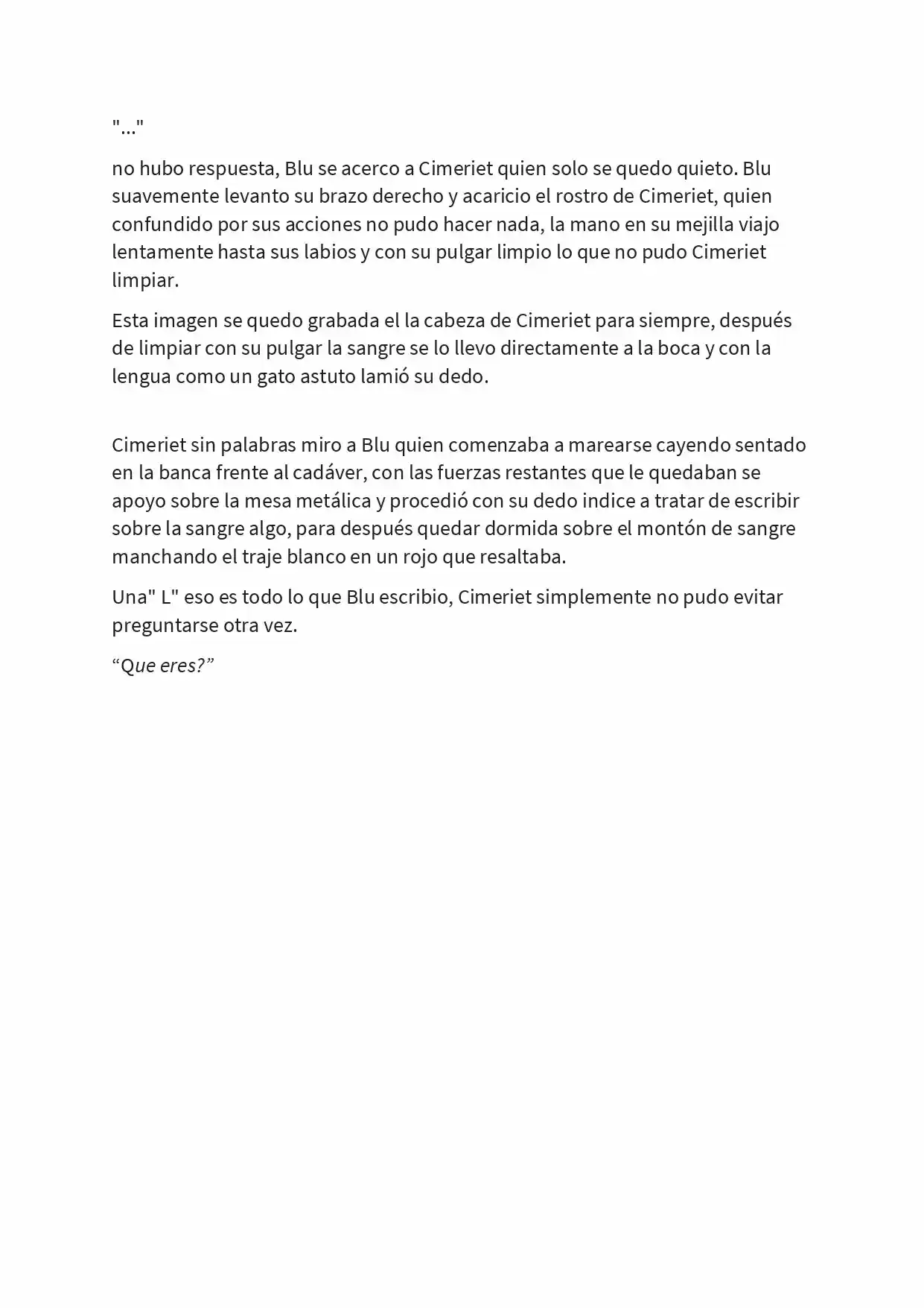 Odio Este Mundo Y Su Falso Dios (Novela) - Capítulo 12 - Página 3 - LectorTMOo